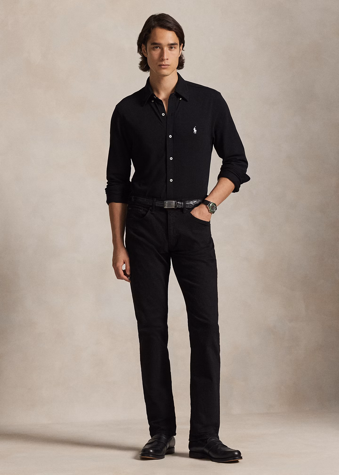 Featherweight-Piqué-Hemd - RALPH LAUREN OUTLET