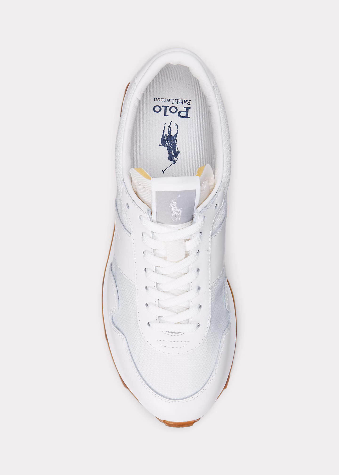 Sneaker Trail 125 aus Leder und Mesh - RALPH LAUREN OUTLET