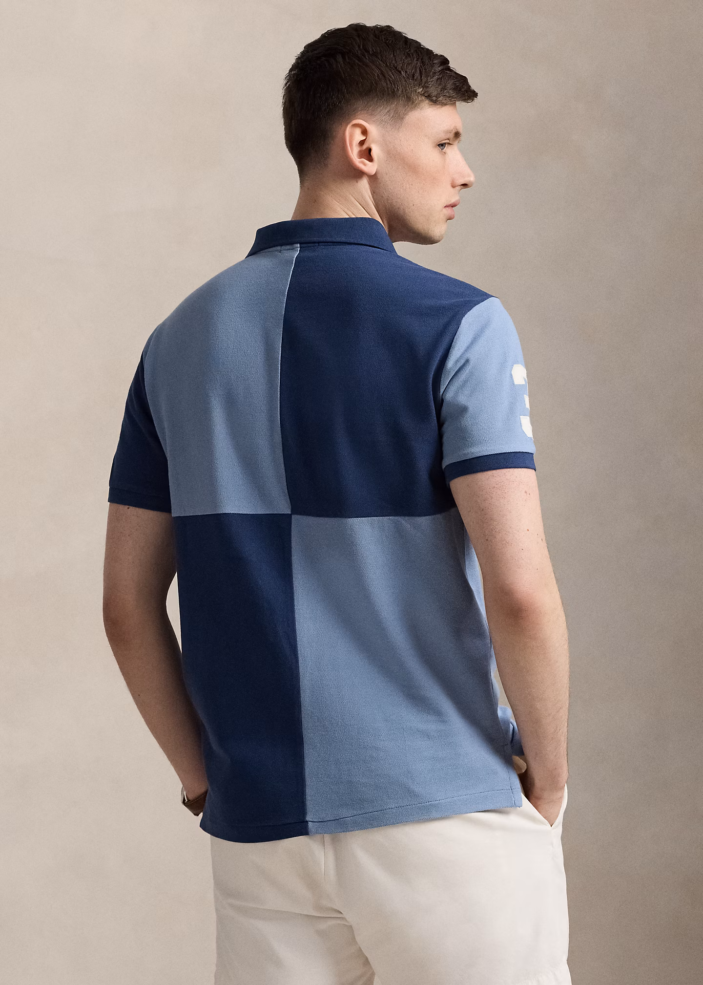 Custom-Slim Piqué-Poloshirt mit Big Pony - RALPH LAUREN OUTLET