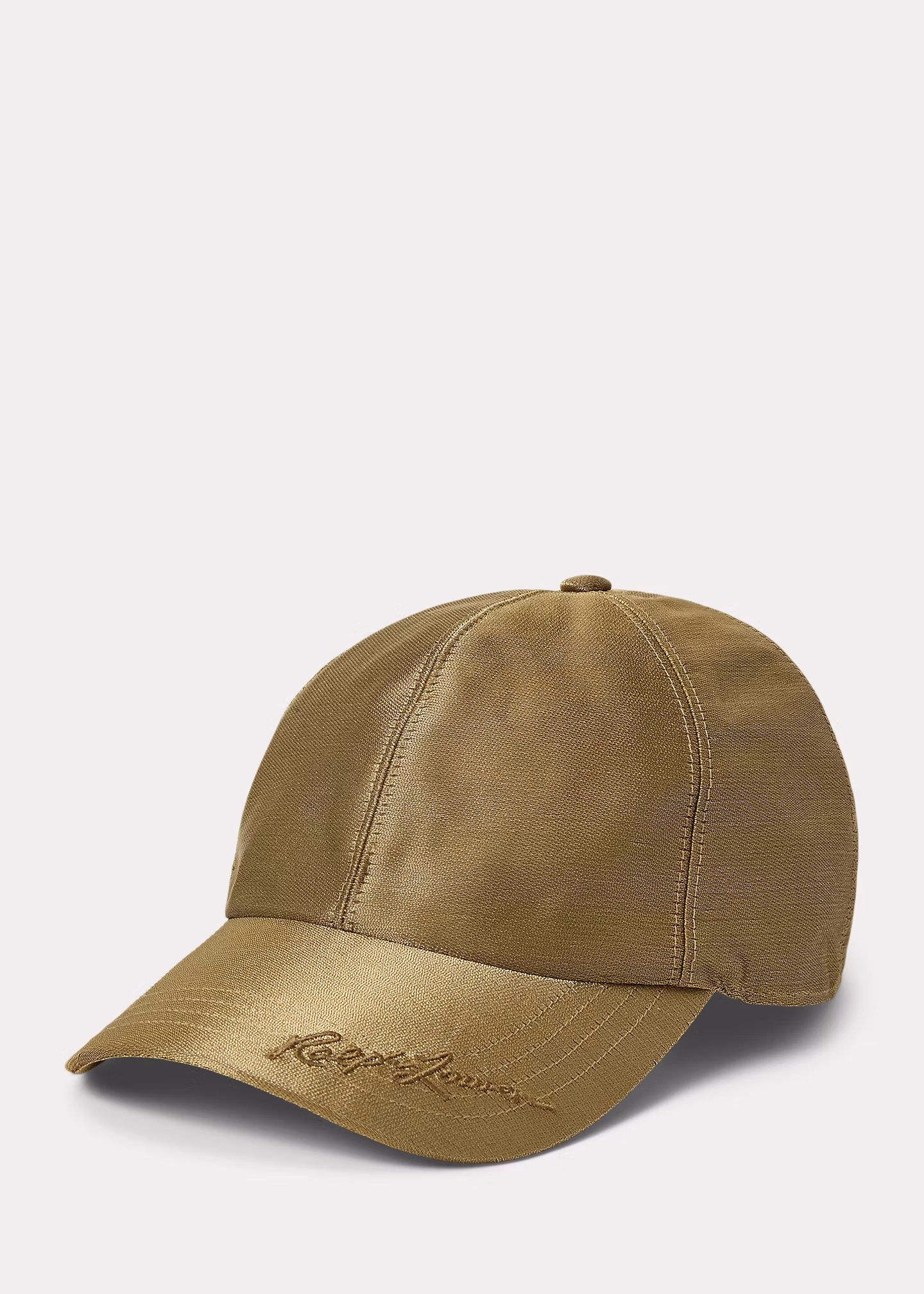 Baseballkappe aus Metallic-Satin - RALPH LAUREN OUTLET