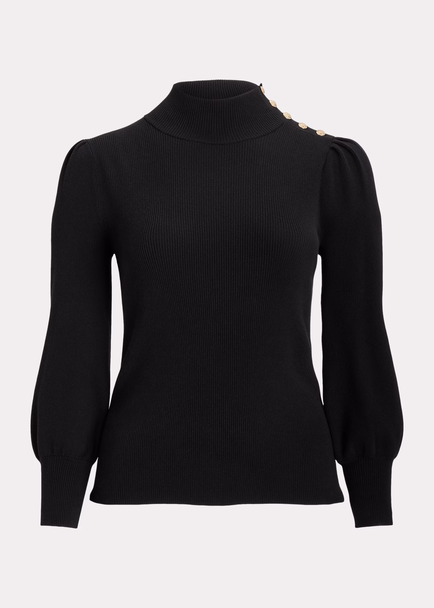 Pullover mit Halbrollkragen und Knöpfen - RALPH LAUREN OUTLET