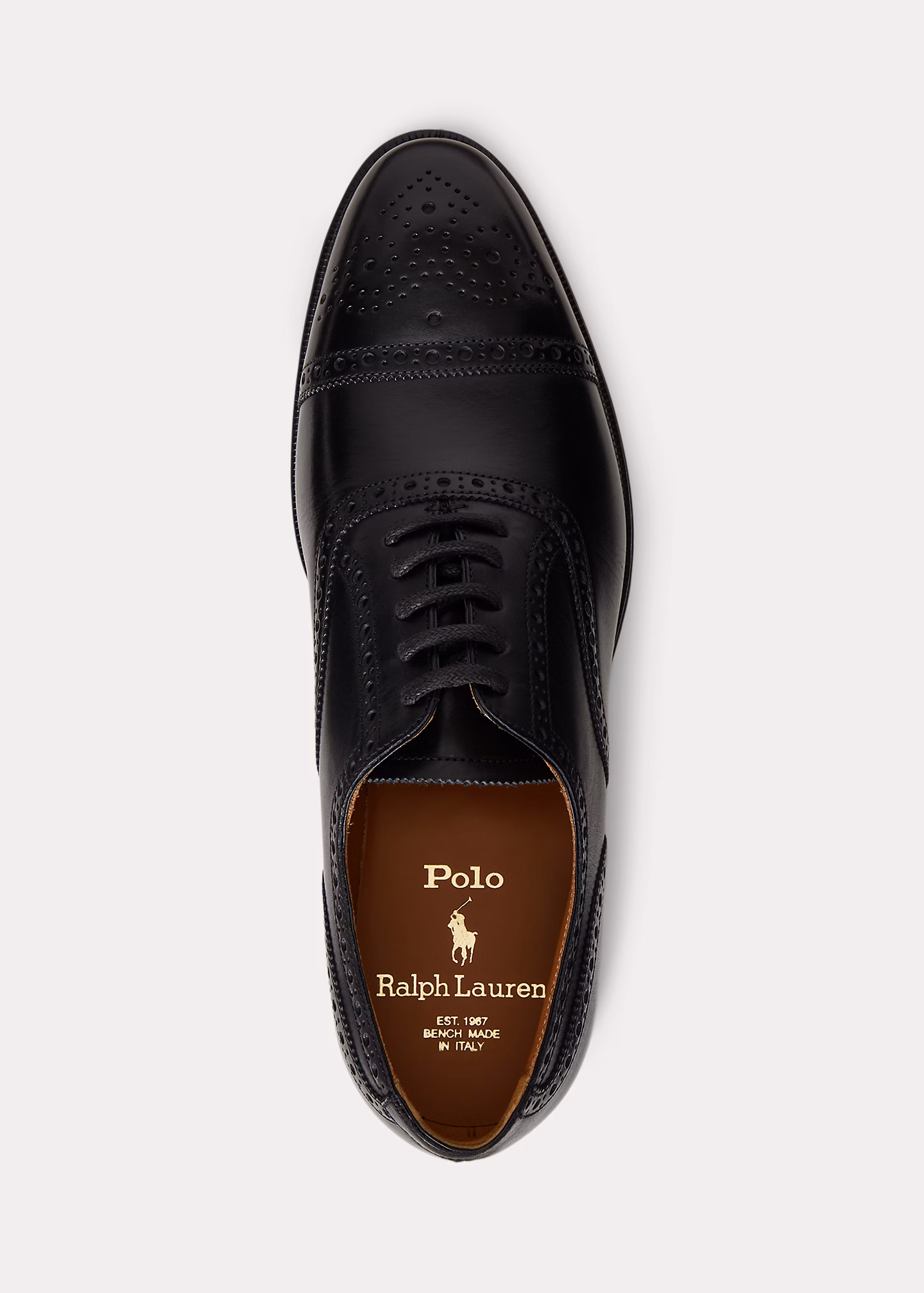 Cap-Toe-Schuh Maestra aus Kalbsleder - RALPH LAUREN OUTLET