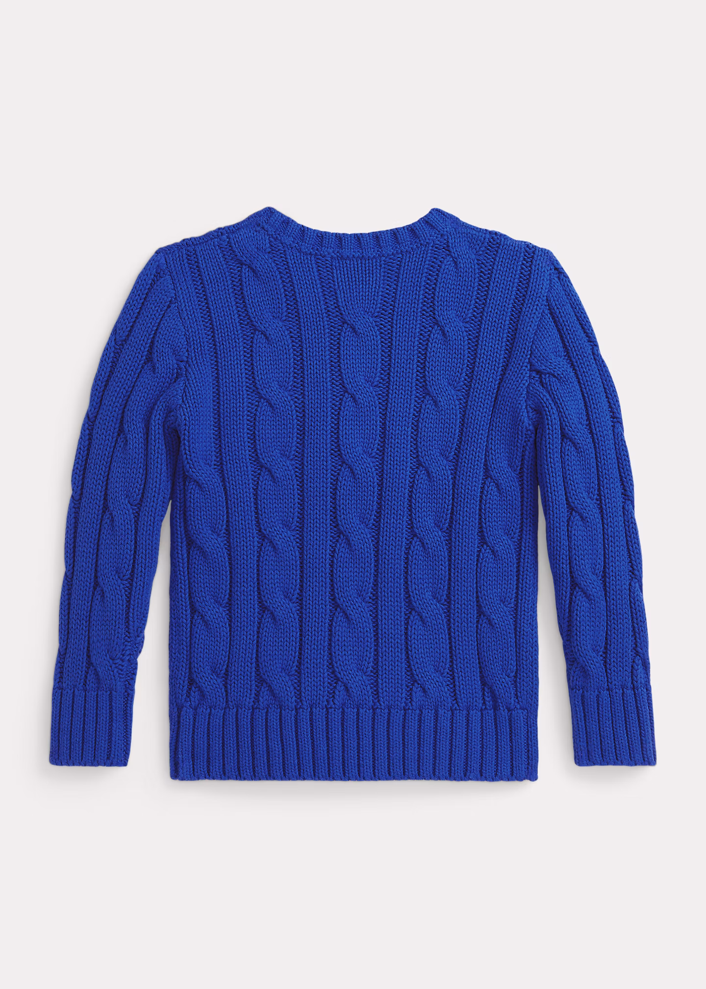 Baumwollpullover mit Dreifach-Pony - RALPH LAUREN OUTLET