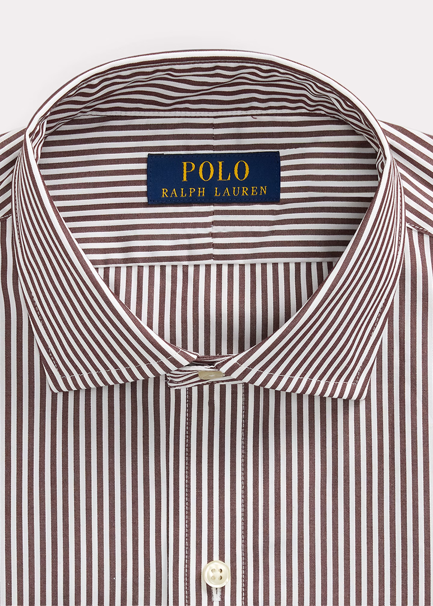 Custom-Fit Popelinehemd mit Streifen - RALPH LAUREN OUTLET