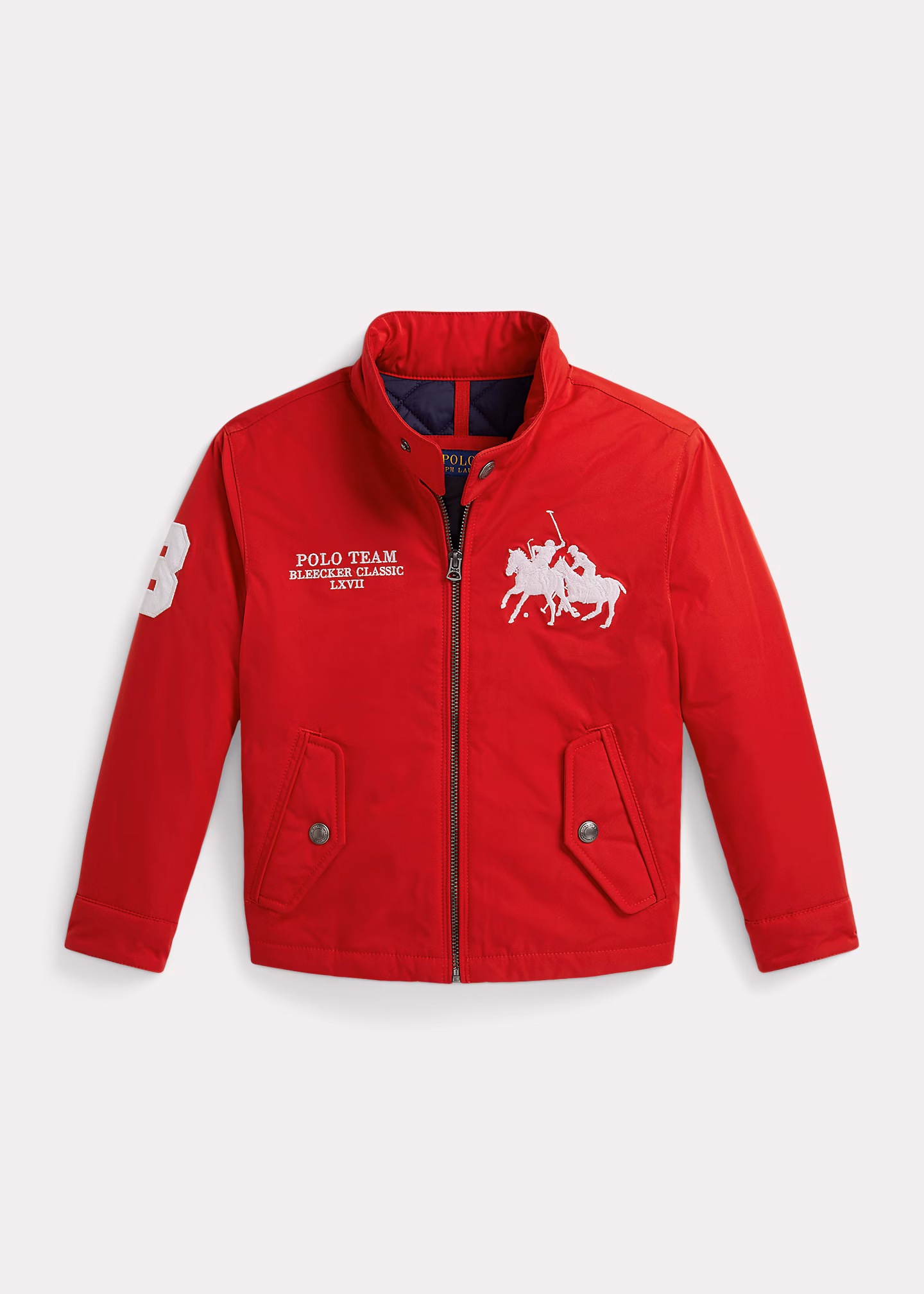 Jacke mit Doppel-Pony und Halbrollkragen - RALPH LAUREN OUTLET
