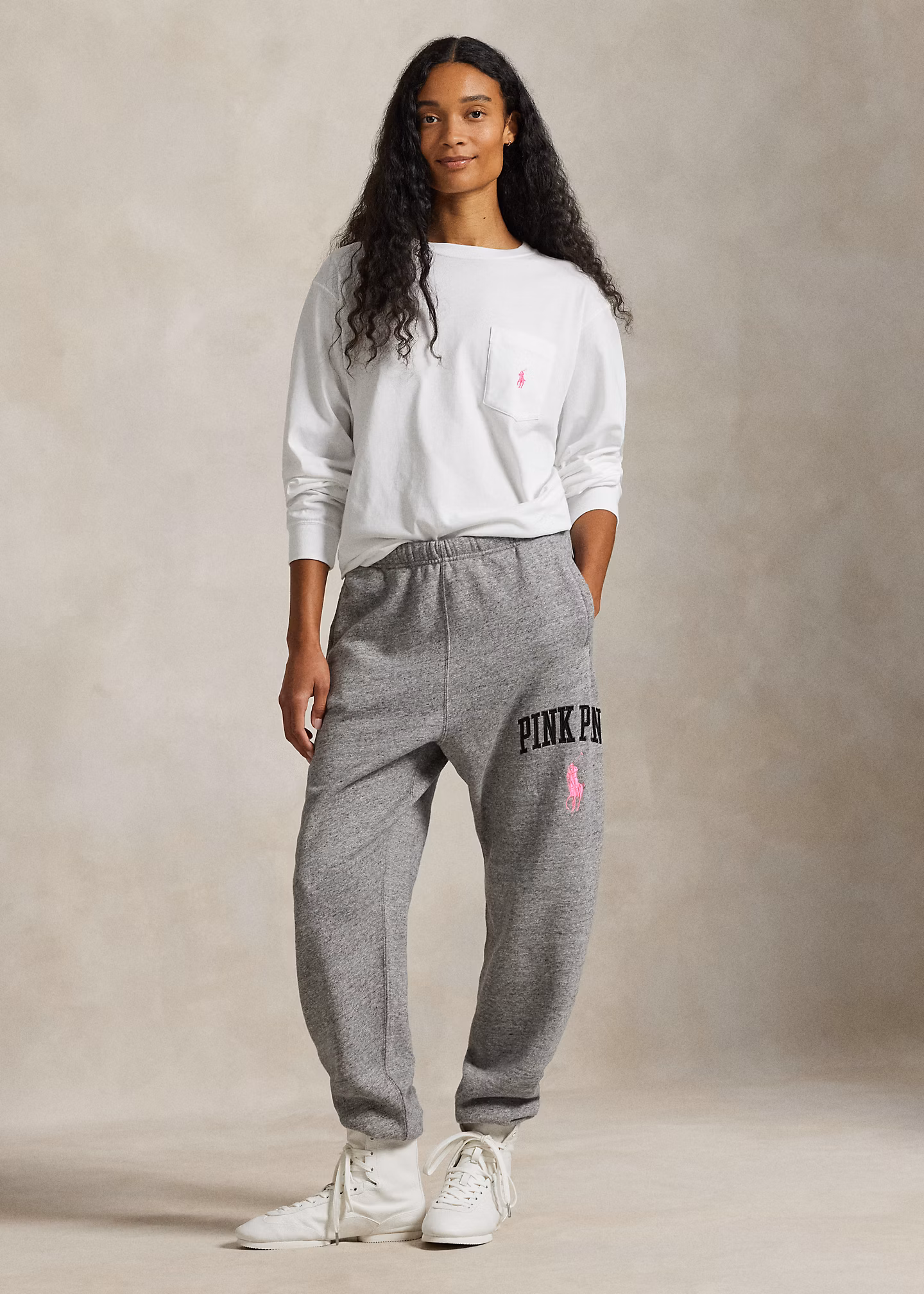 Pink Pony Fleece Sweatpant - RALPH LAUREN OUTLET