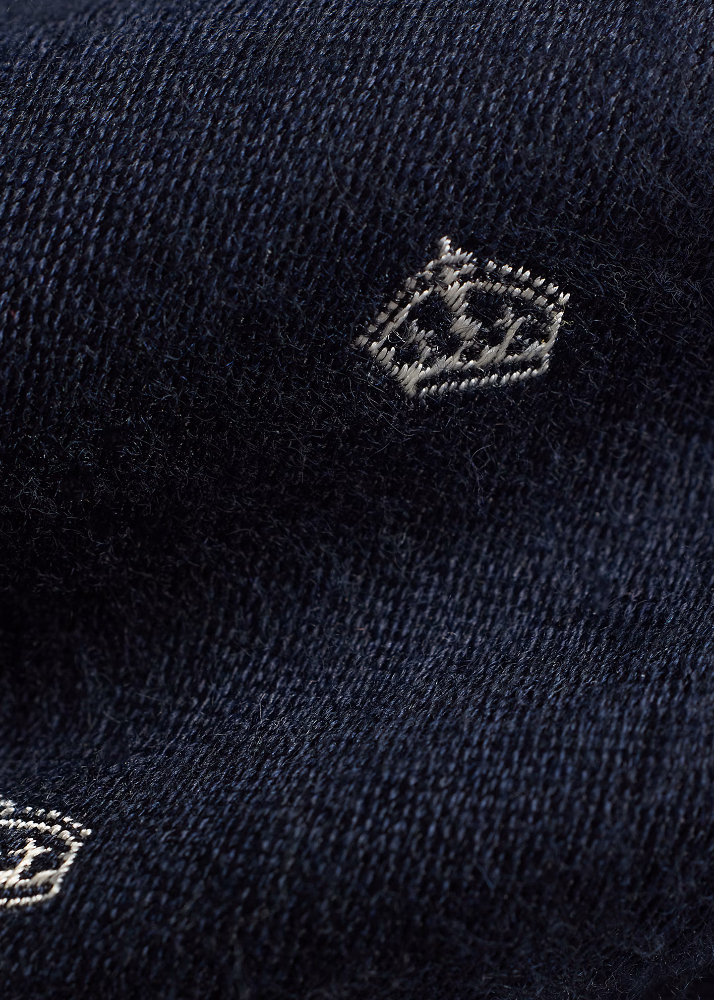 Clubkrawatte aus Seide und Kaschmir - RALPH LAUREN OUTLET