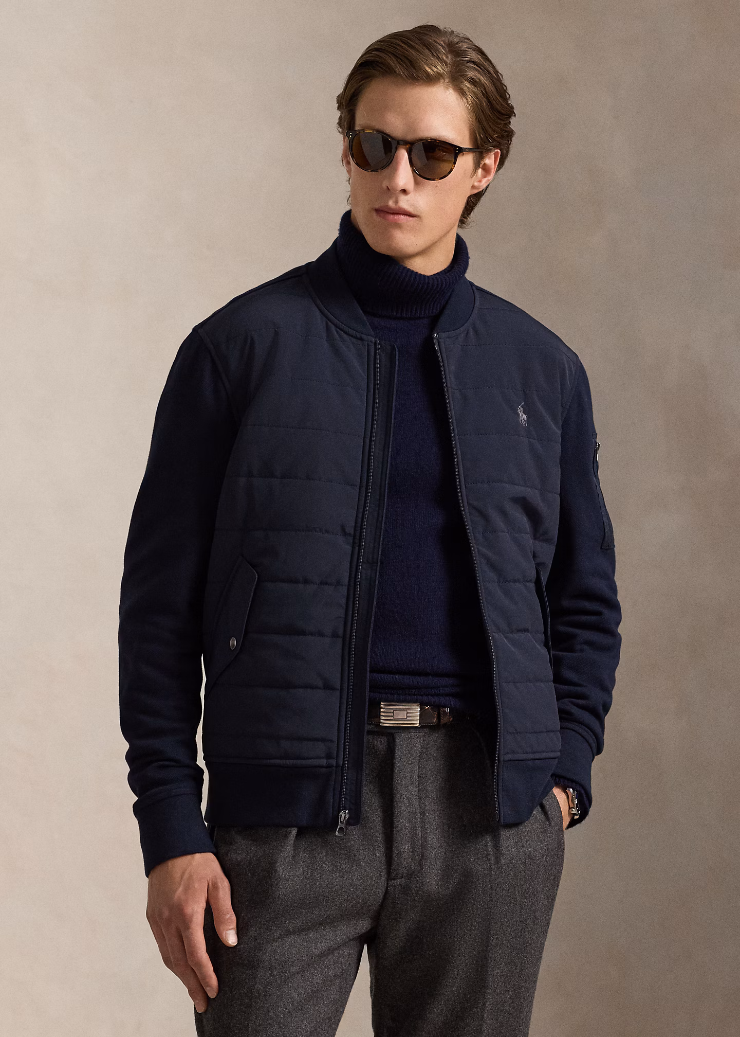 Hybrid-Bomberjacke | Polo Ralph Lauren Factory Outlet Store - RALPH LAUREN OUTLET