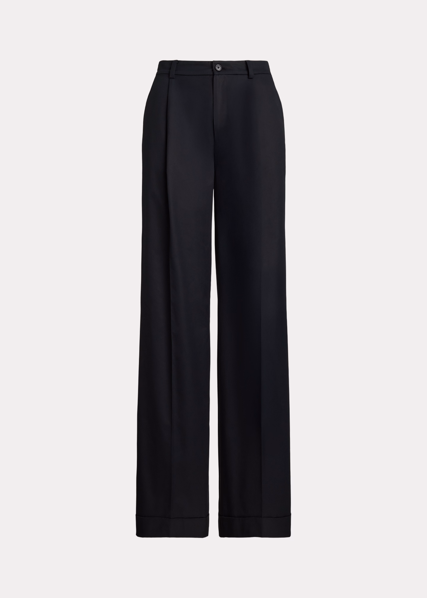 Twill-Bundfaltenhose mit weitem Bein - RALPH LAUREN OUTLET