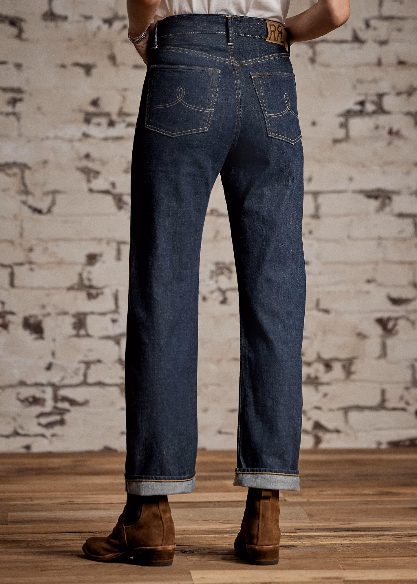 Straight-Fit Jeans mit Waschung - RALPH LAUREN OUTLET
