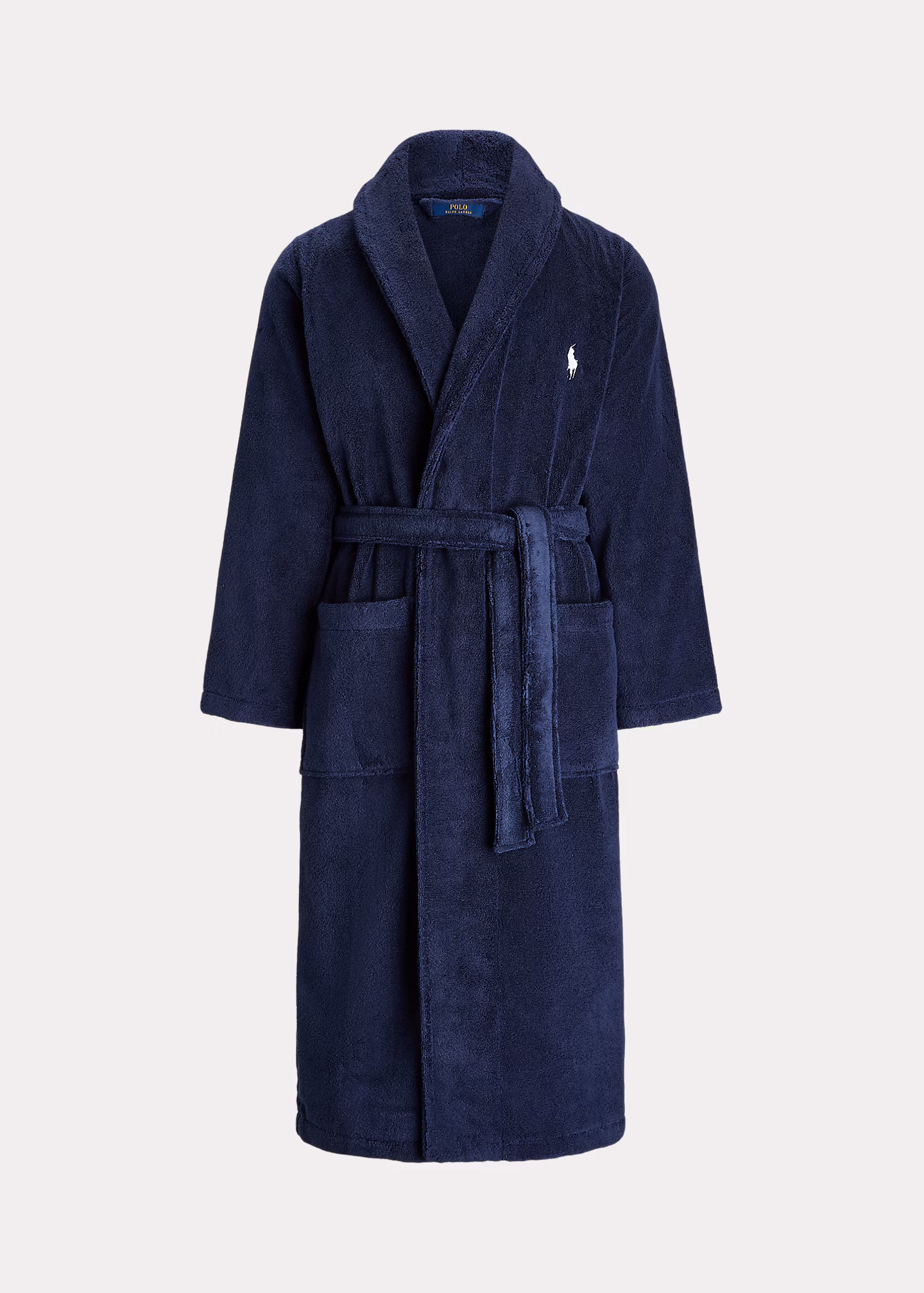 Bademantel aus Baumwollfrottee - RALPH LAUREN OUTLET