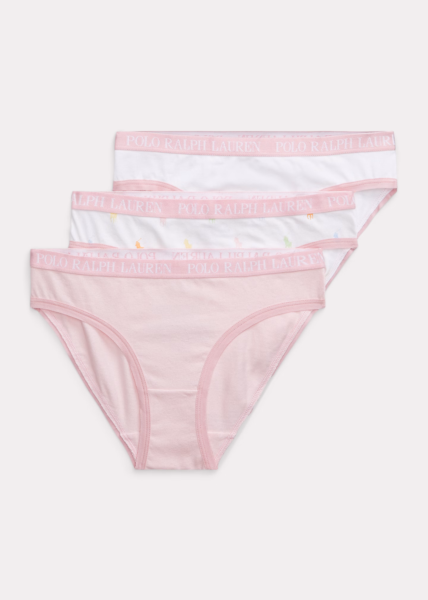 3er-Pack Bikini mit Polo Pony - RALPH LAUREN OUTLET