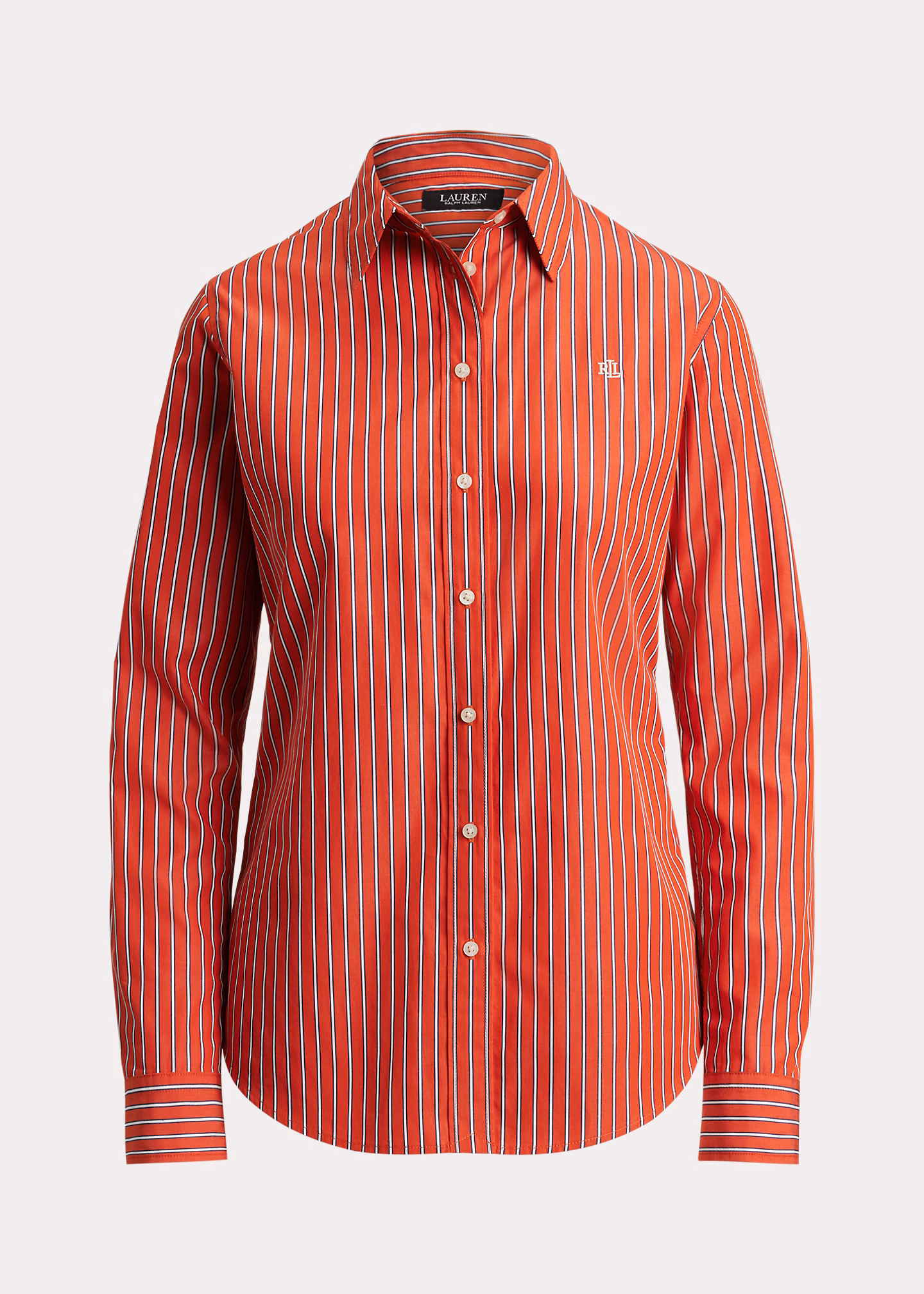 Gestreiftes Classic-Fit Baumwollhemd - RALPH LAUREN OUTLET