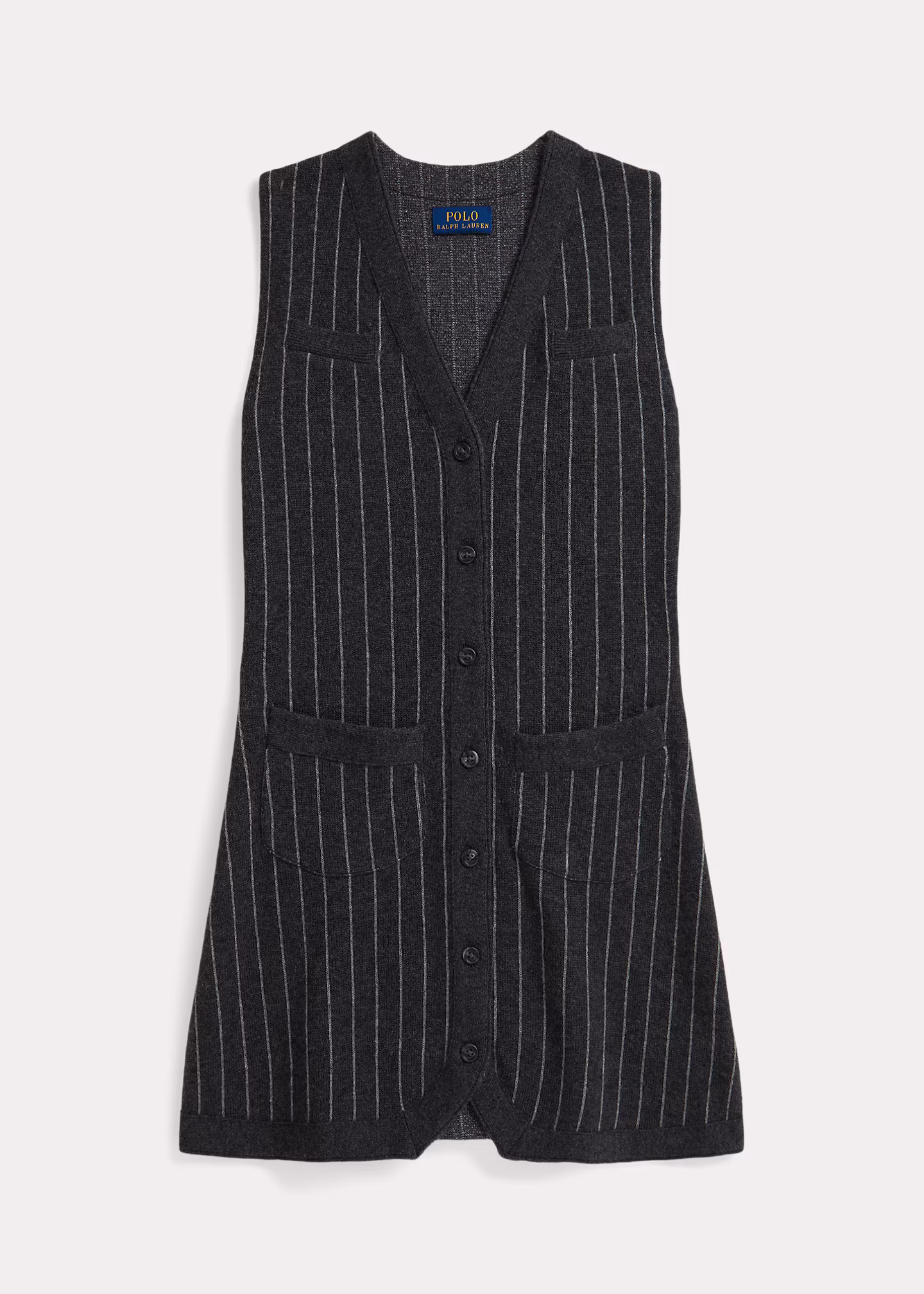 Ärmelloses Pulloverkleid aus Wolle - RALPH LAUREN OUTLET