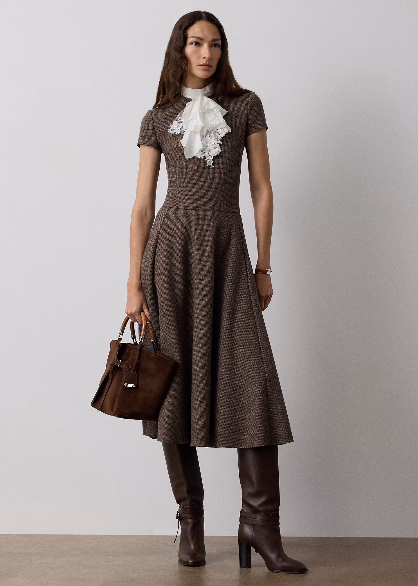 Fein gemustertes Tageskleid Margaret - RALPH LAUREN OUTLET