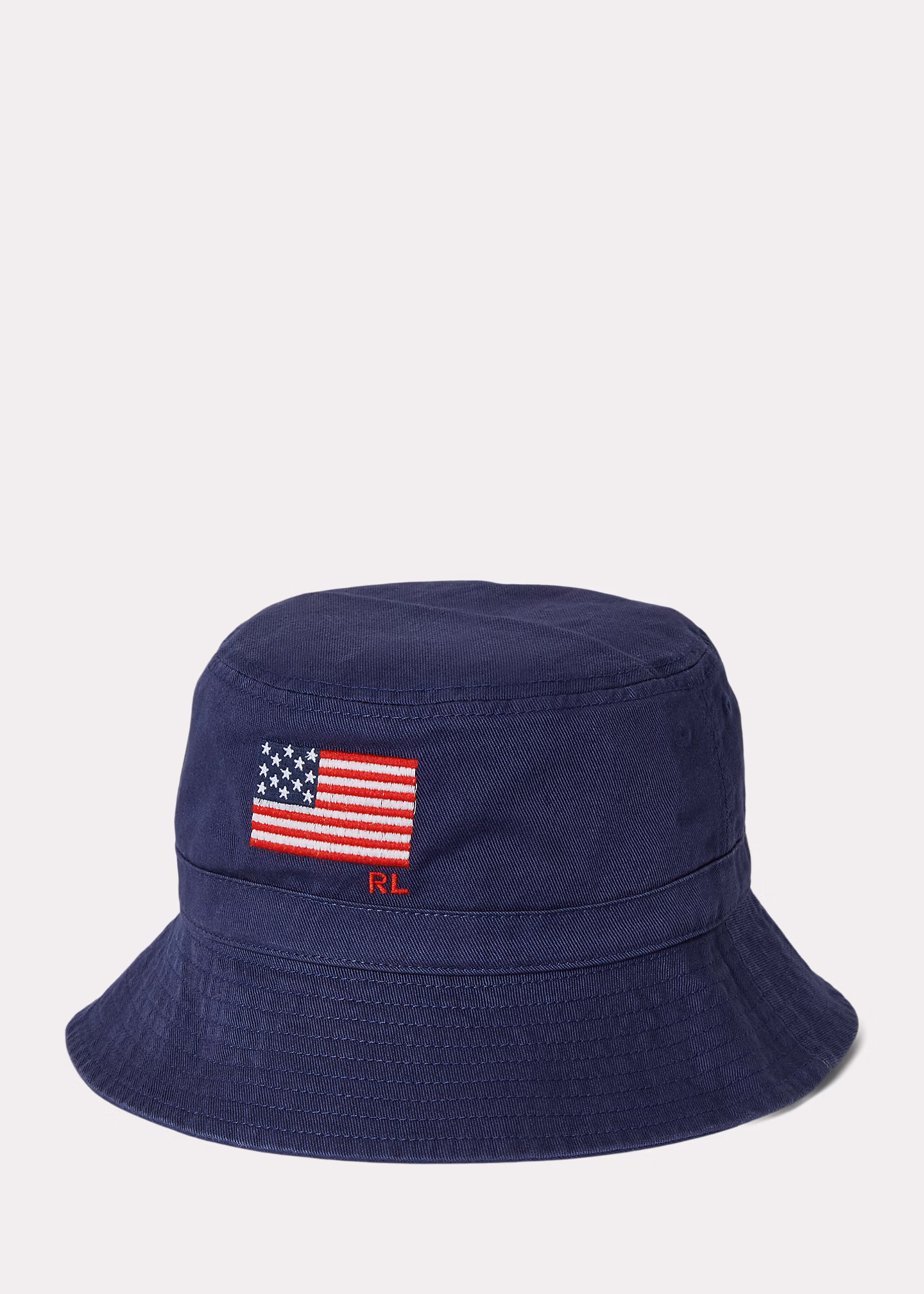 Baumwolltwill-Topfhut mit US-Flagge - RALPH LAUREN OUTLET