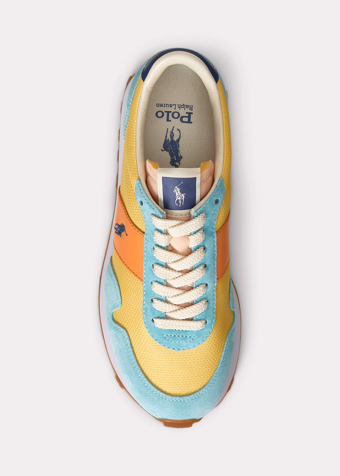 Wildleder-Mesh-Sneaker PRL Trail 125 - RALPH LAUREN OUTLET