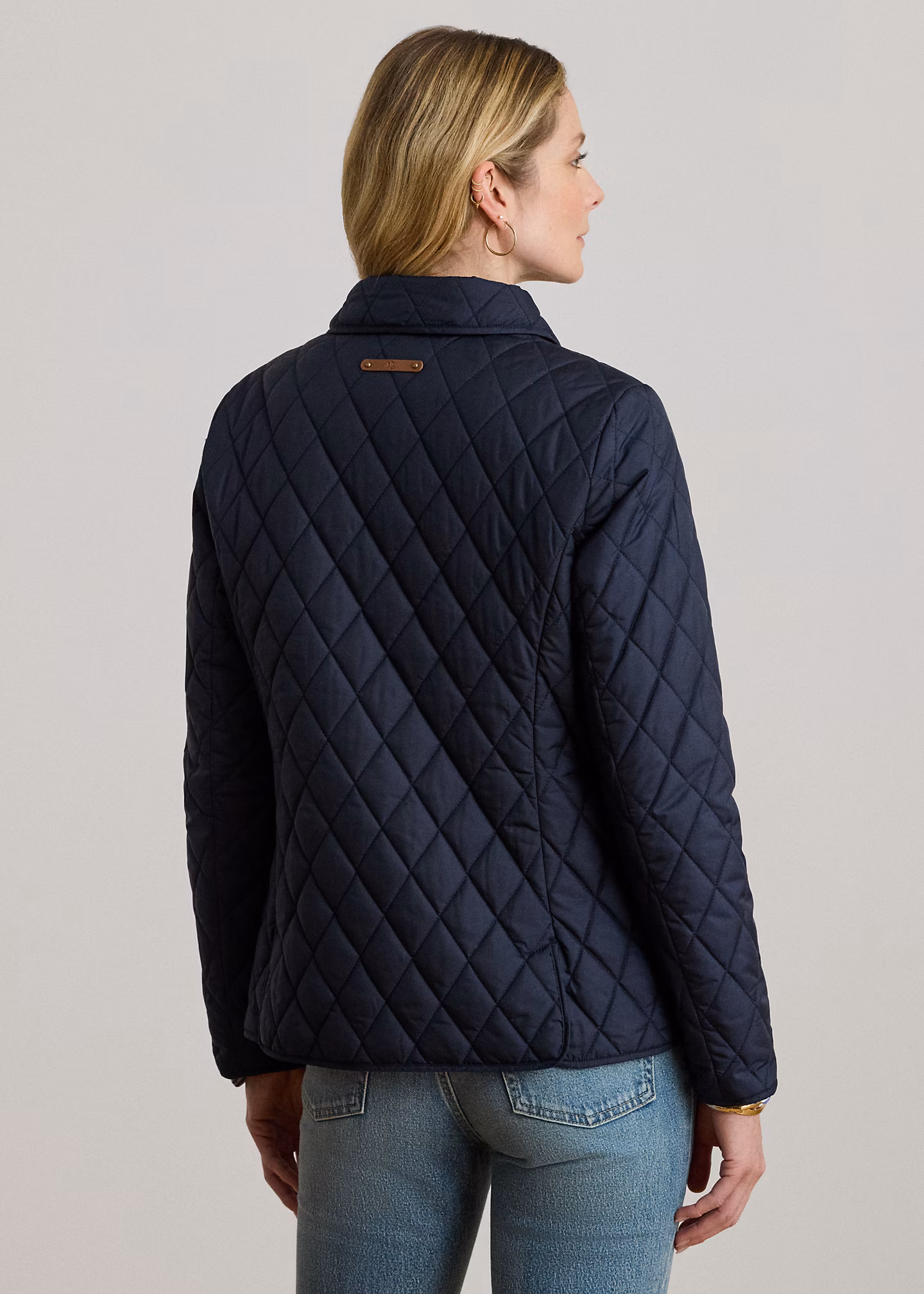 Steppjacke mit Wappenaufnäher - RALPH LAUREN OUTLET