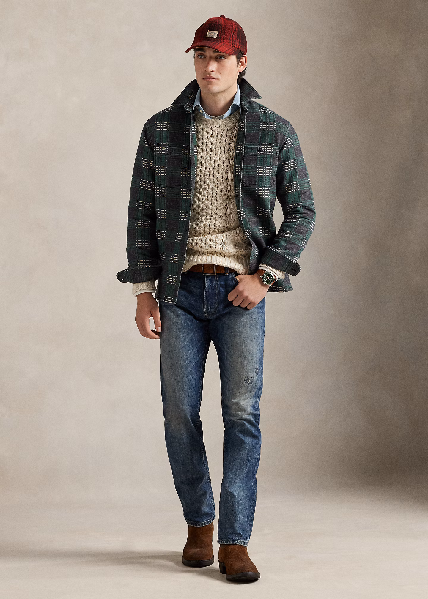 Classic-Fit Arbeitshemd aus Flanell - RALPH LAUREN OUTLET