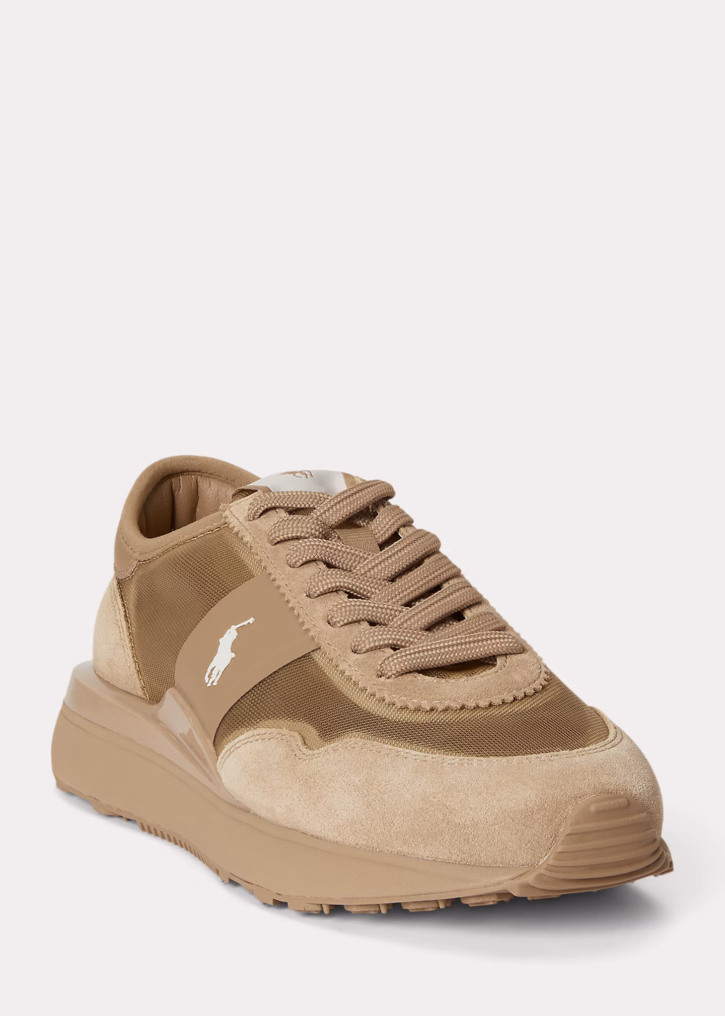 Mesh-Wildleder-Sneaker Train 89 - RALPH LAUREN OUTLET