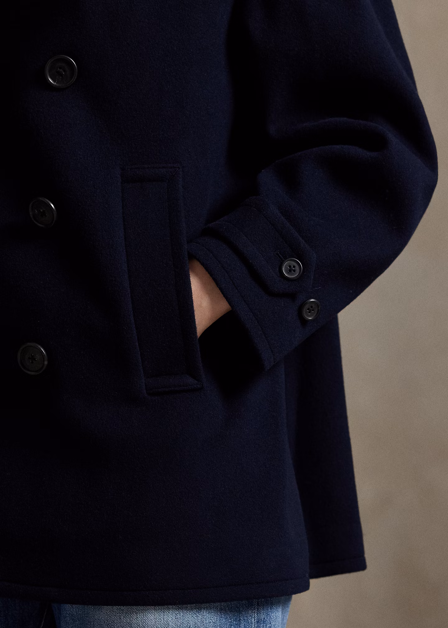 Caban aus Wollmelton | Ralph Lauren Outlet - RALPH LAUREN OUTLET