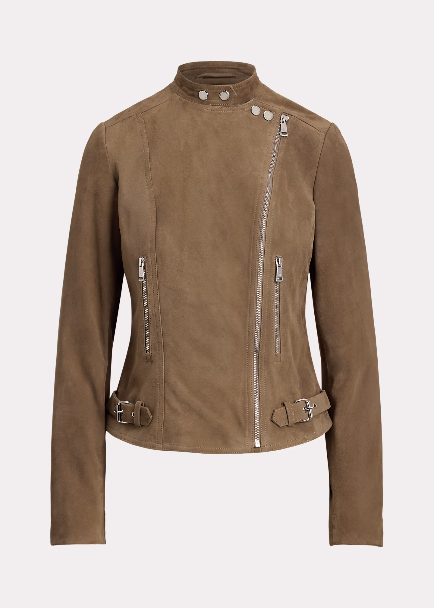 Bikerjacke aus Ziegenwildleder - RALPH LAUREN OUTLET