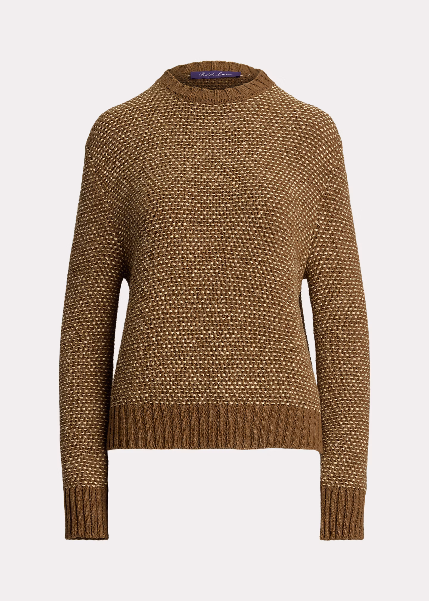 Seidenpullover mit Pfauenaugenmuster - RALPH LAUREN OUTLET