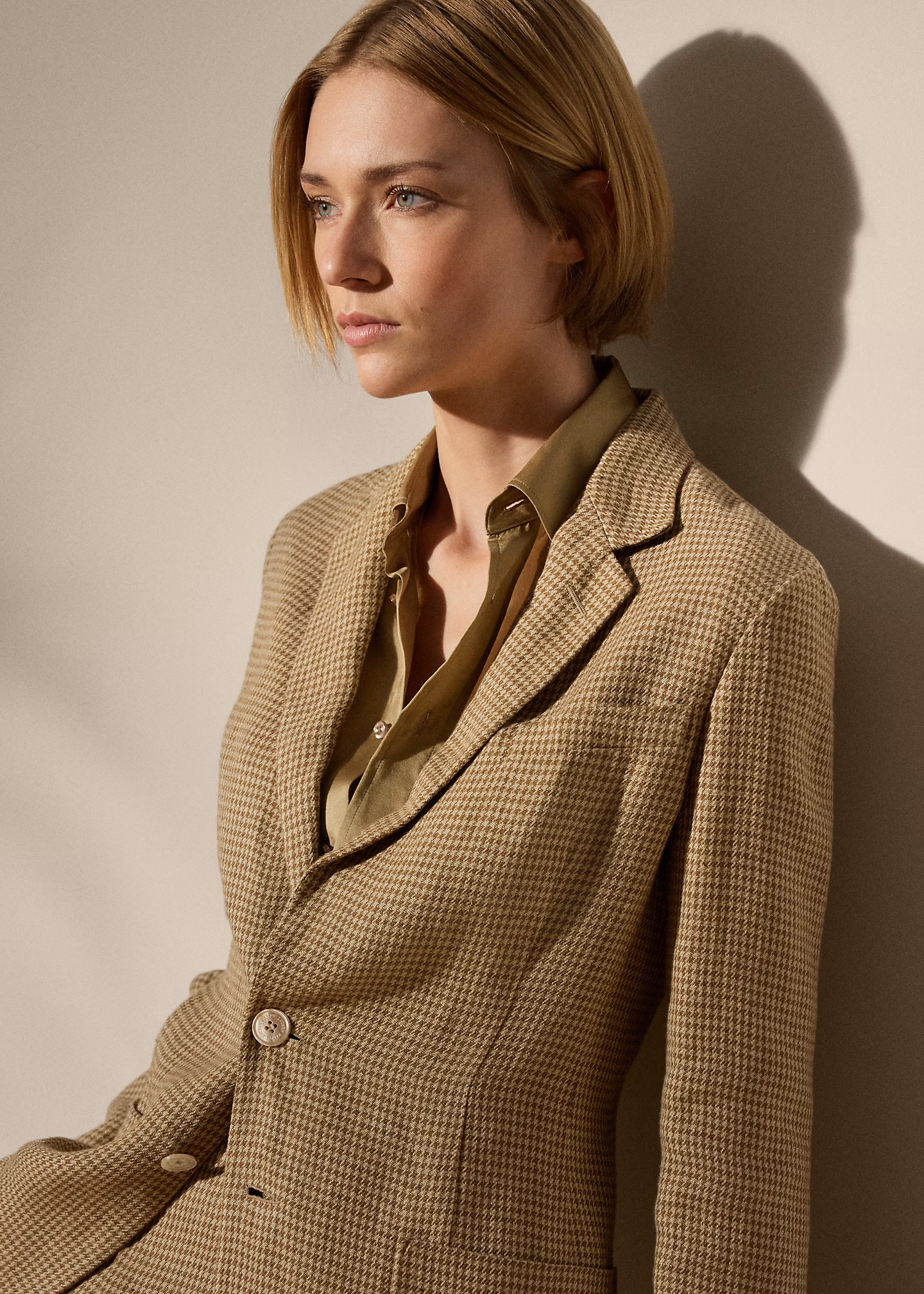 Tweedjacke Hailey mit Hahnentrittmuster - RALPH LAUREN OUTLET