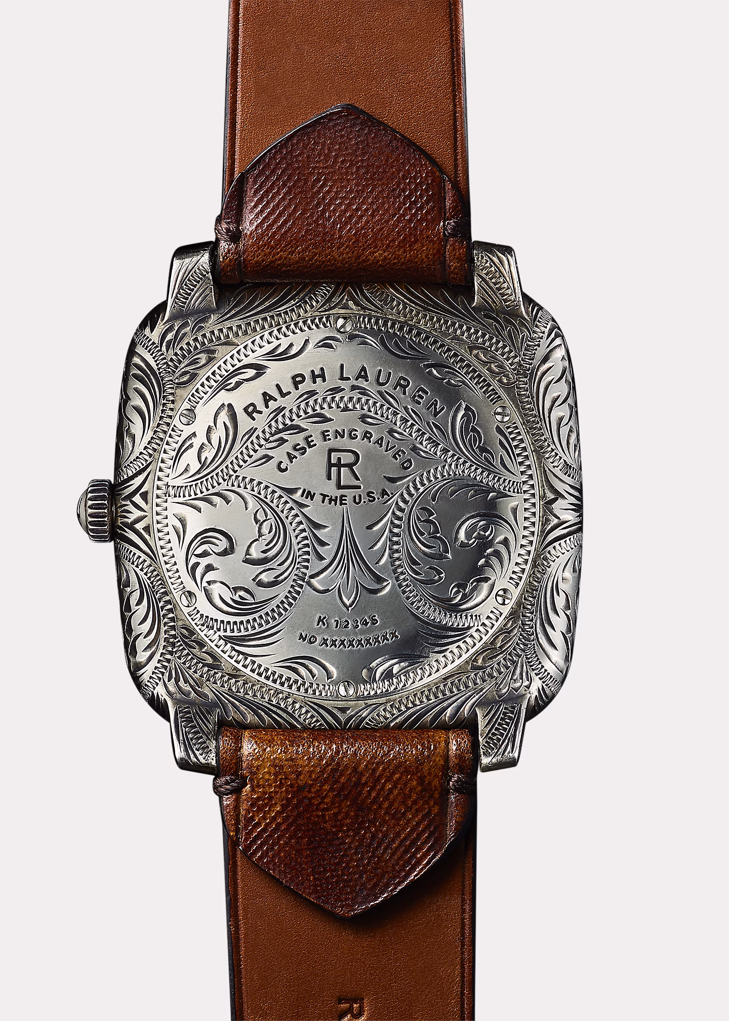 42 mm Sterlingsilber, türkises Zifferbl. - RALPH LAUREN OUTLET