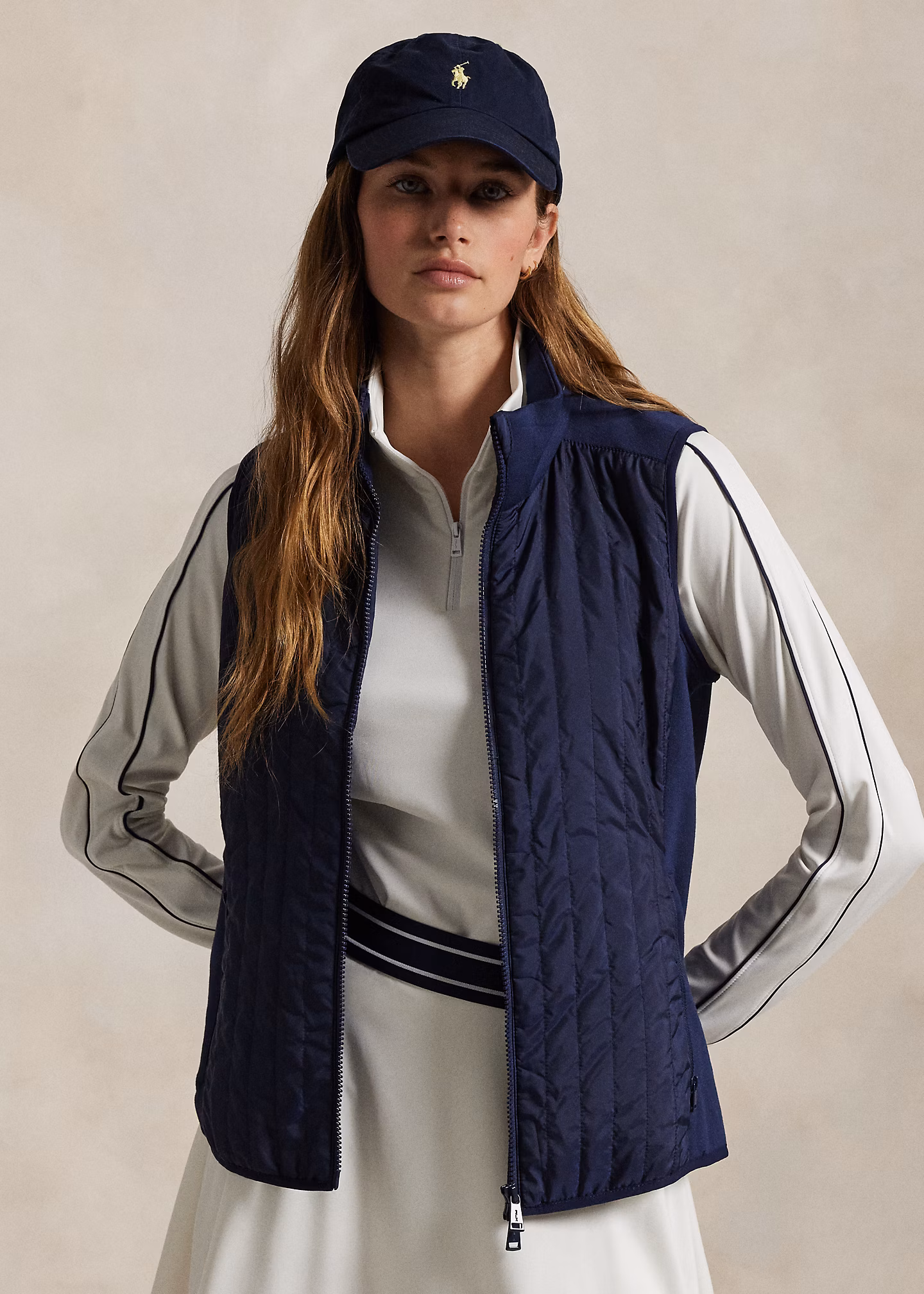 Hybridsteppweste mit Reißverschluss - RALPH LAUREN OUTLET