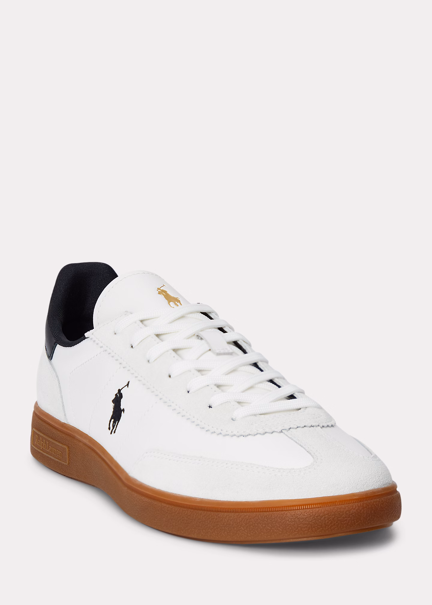 Sneaker Bedford aus Leder und Wildleder - RALPH LAUREN OUTLET