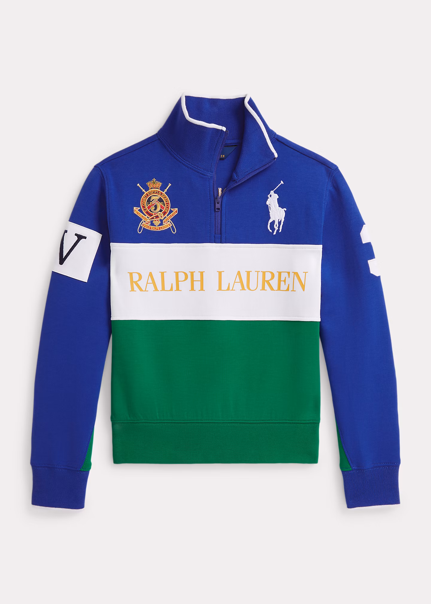 Doppellagiger Pullover mit Big Pony - RALPH LAUREN OUTLET