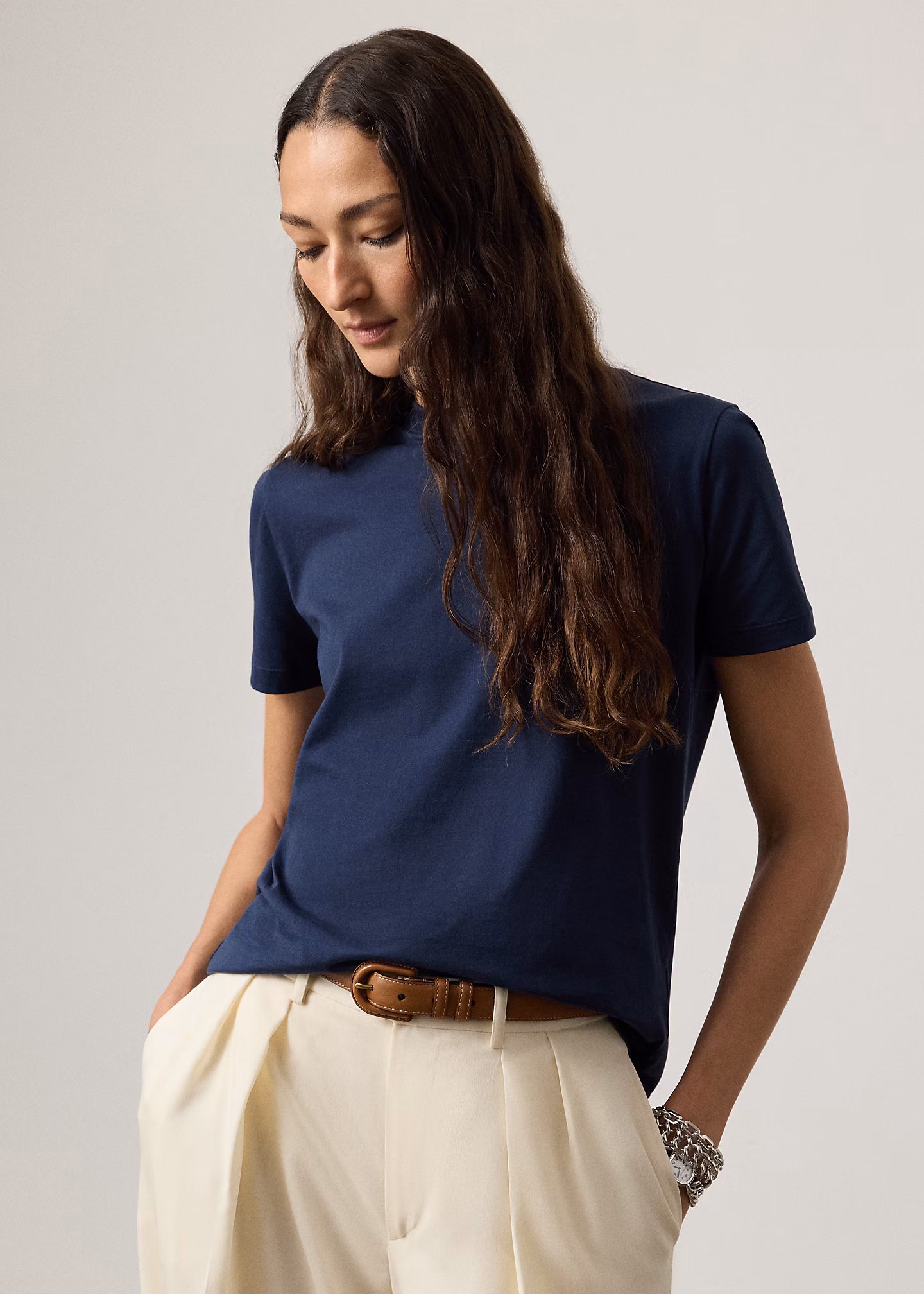 T-Shirt Hallie aus Baumwolljersey - RALPH LAUREN OUTLET