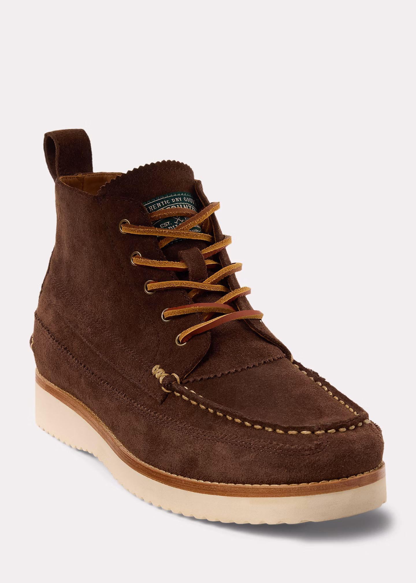 Arbeitsstiefel Ranger aus Wildleder - RALPH LAUREN OUTLET