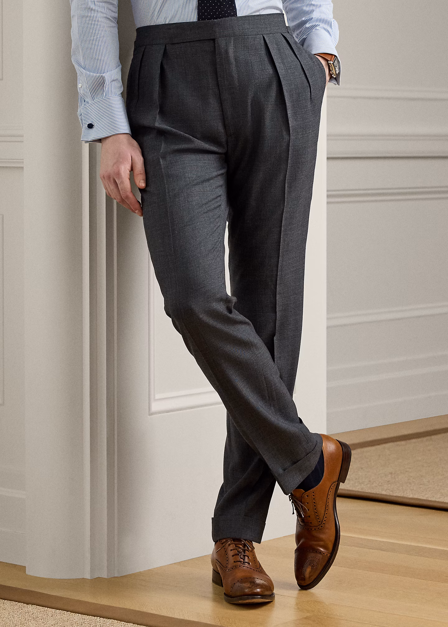 Anzug Kent mit Glencheck-Muster - RALPH LAUREN OUTLET