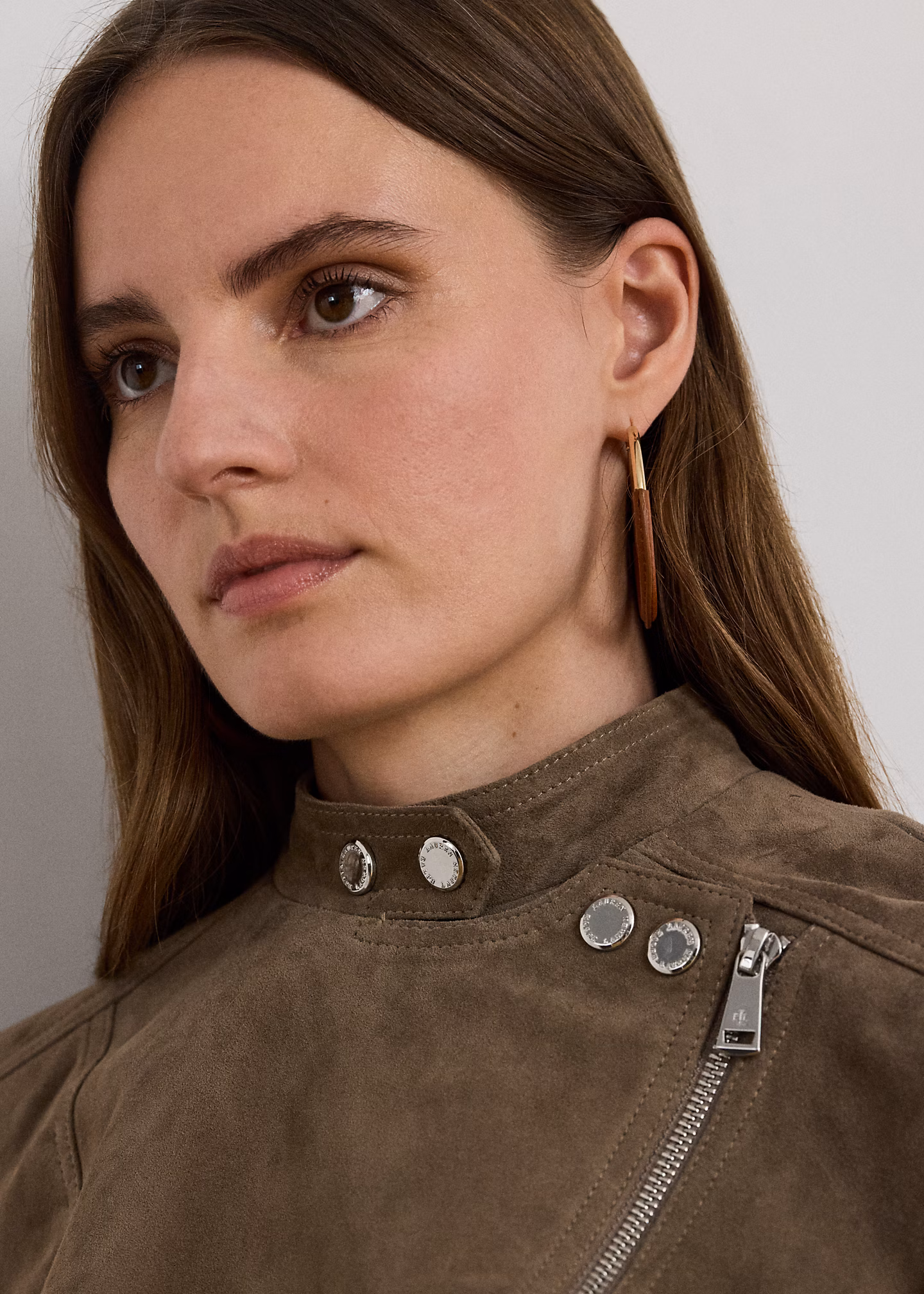 Bikerjacke aus Ziegenwildleder - RALPH LAUREN OUTLET