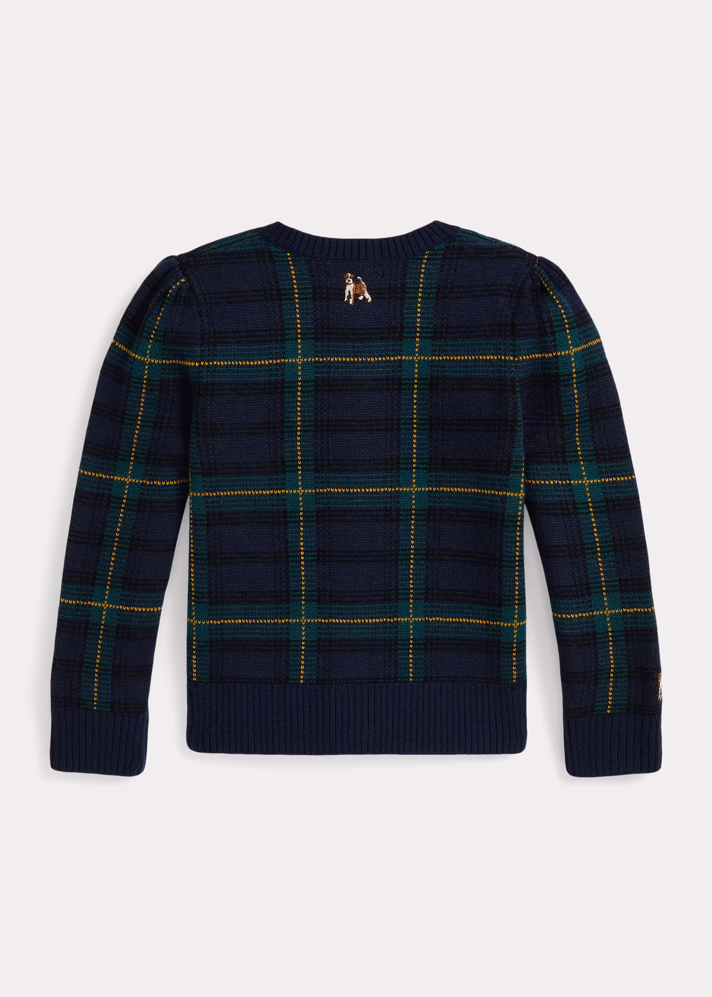 Bestickte Wollstrickjacke mit Hundemotiv - RALPH LAUREN OUTLET