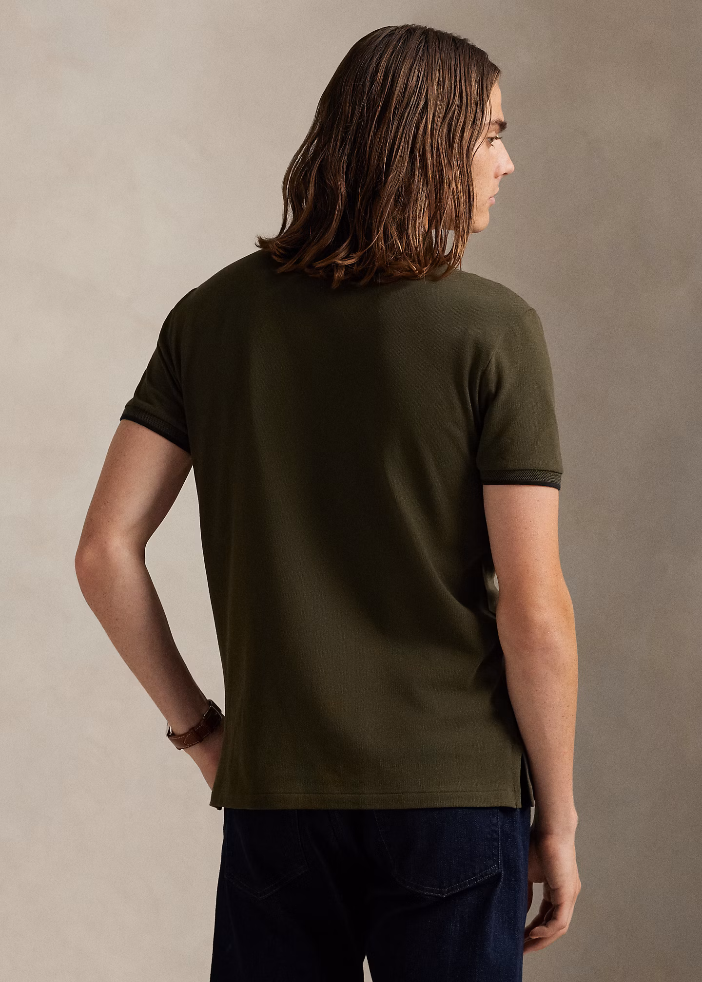 Custom-Slim-Fit Piqué-Poloshirt - RALPH LAUREN OUTLET