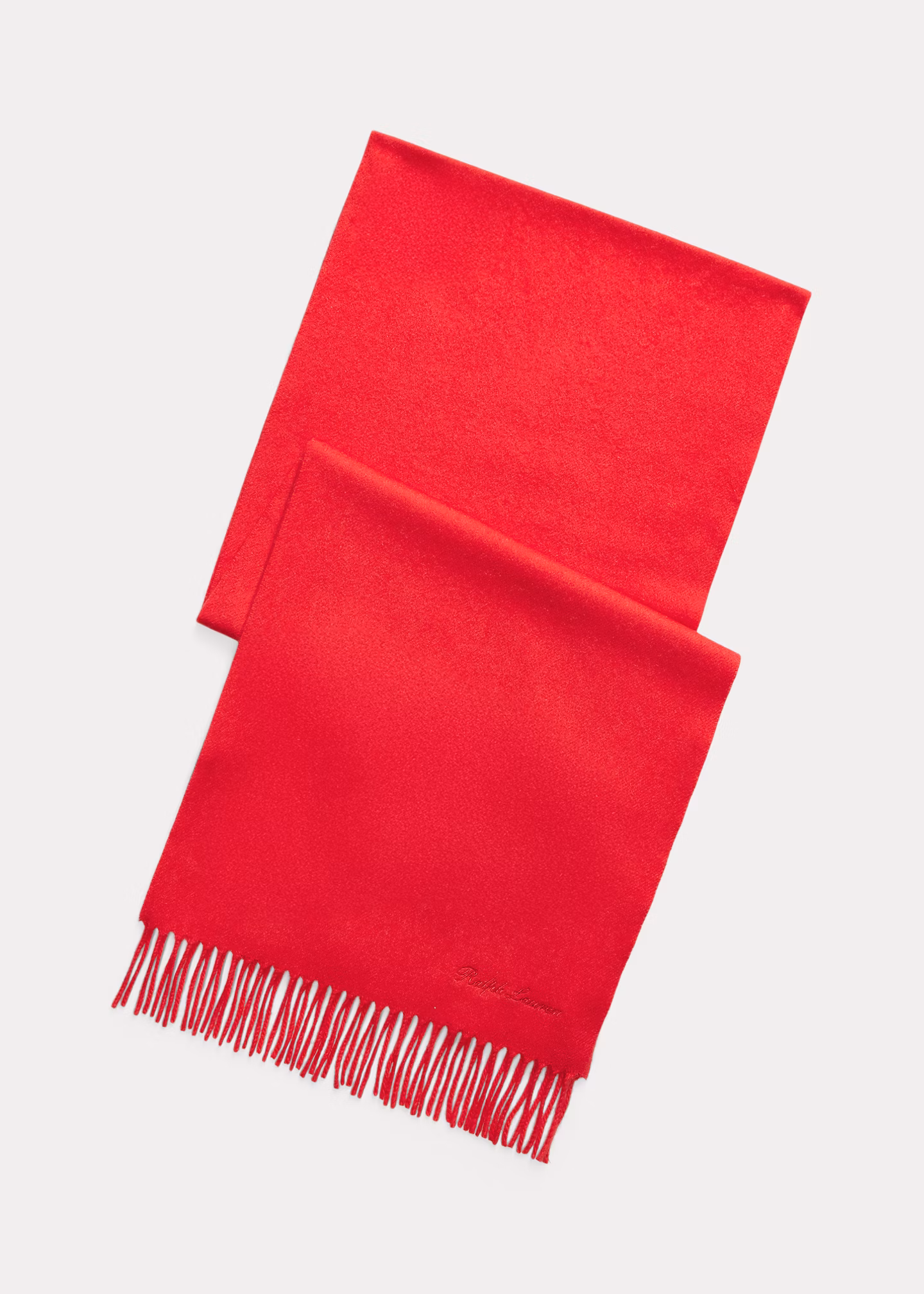 Kaschmirschal mit Fransen - RALPH LAUREN OUTLET