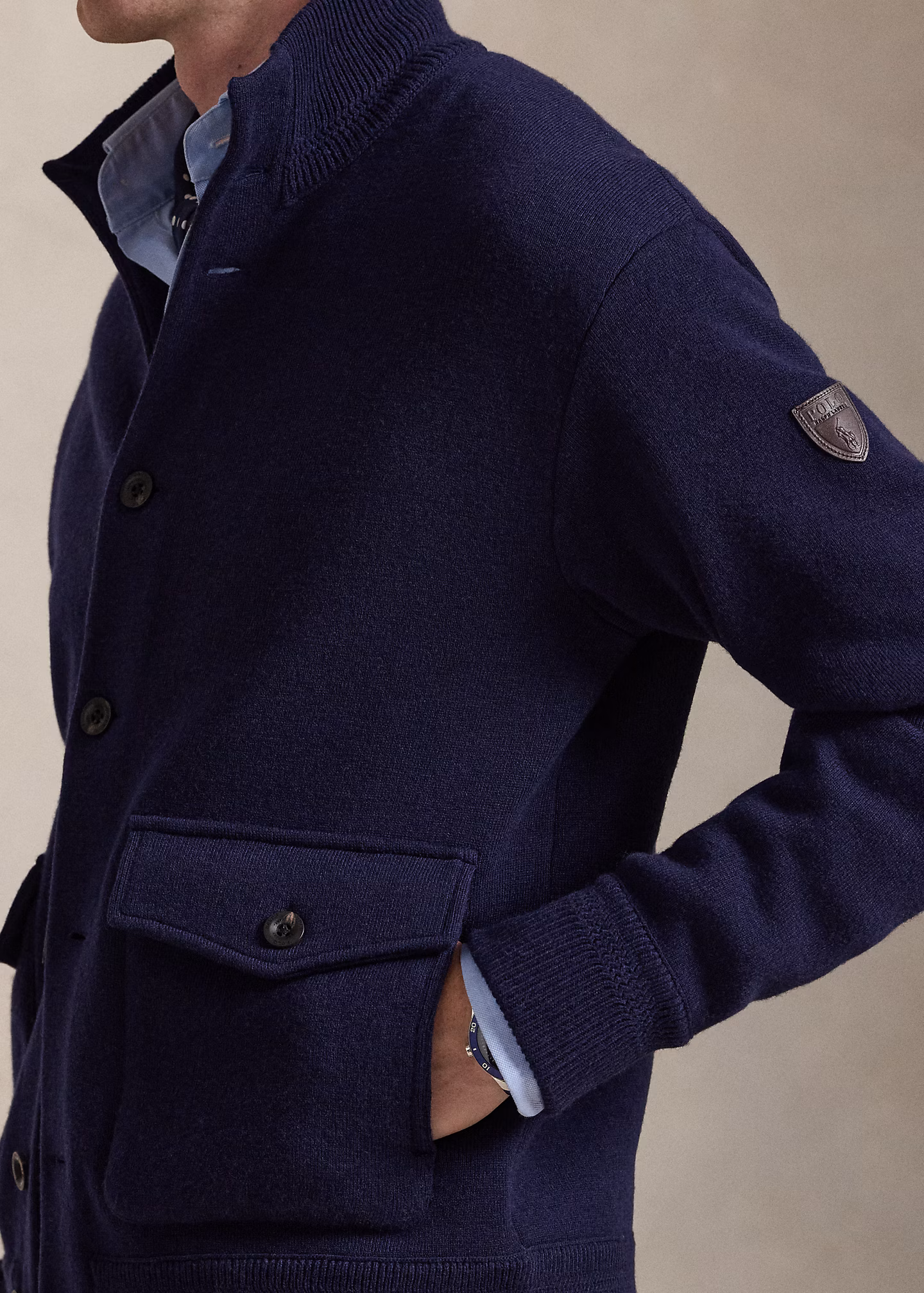 Strickjacke aus Wollmischgewebe - RALPH LAUREN OUTLET