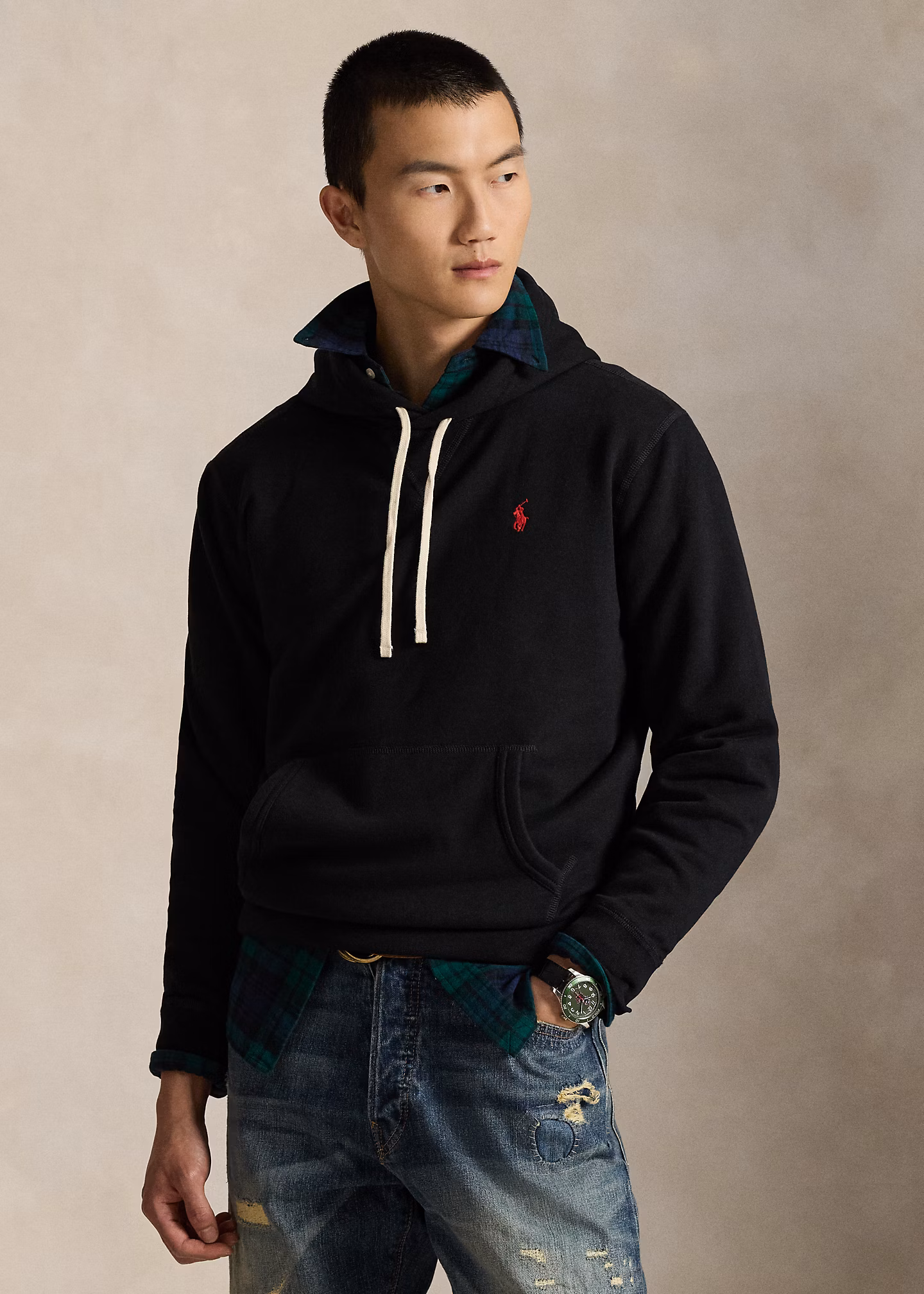 Das RL-Kapuzenshirt aus Fleece - RALPH LAUREN OUTLET