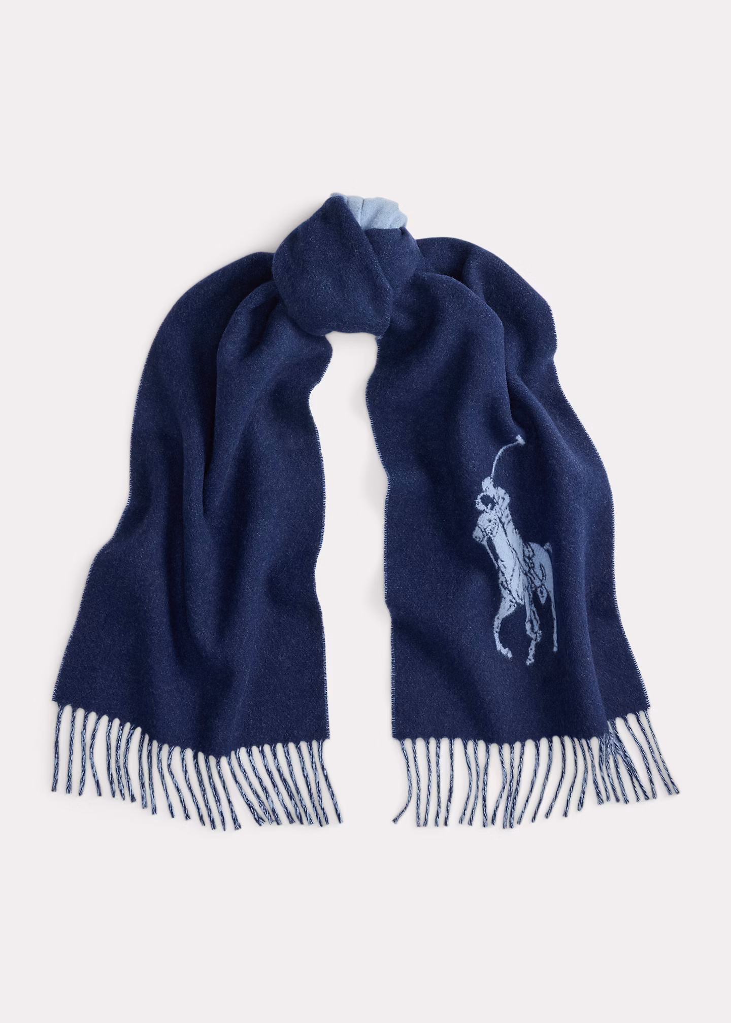 Wollschal mit Big Pony - RALPH LAUREN OUTLET