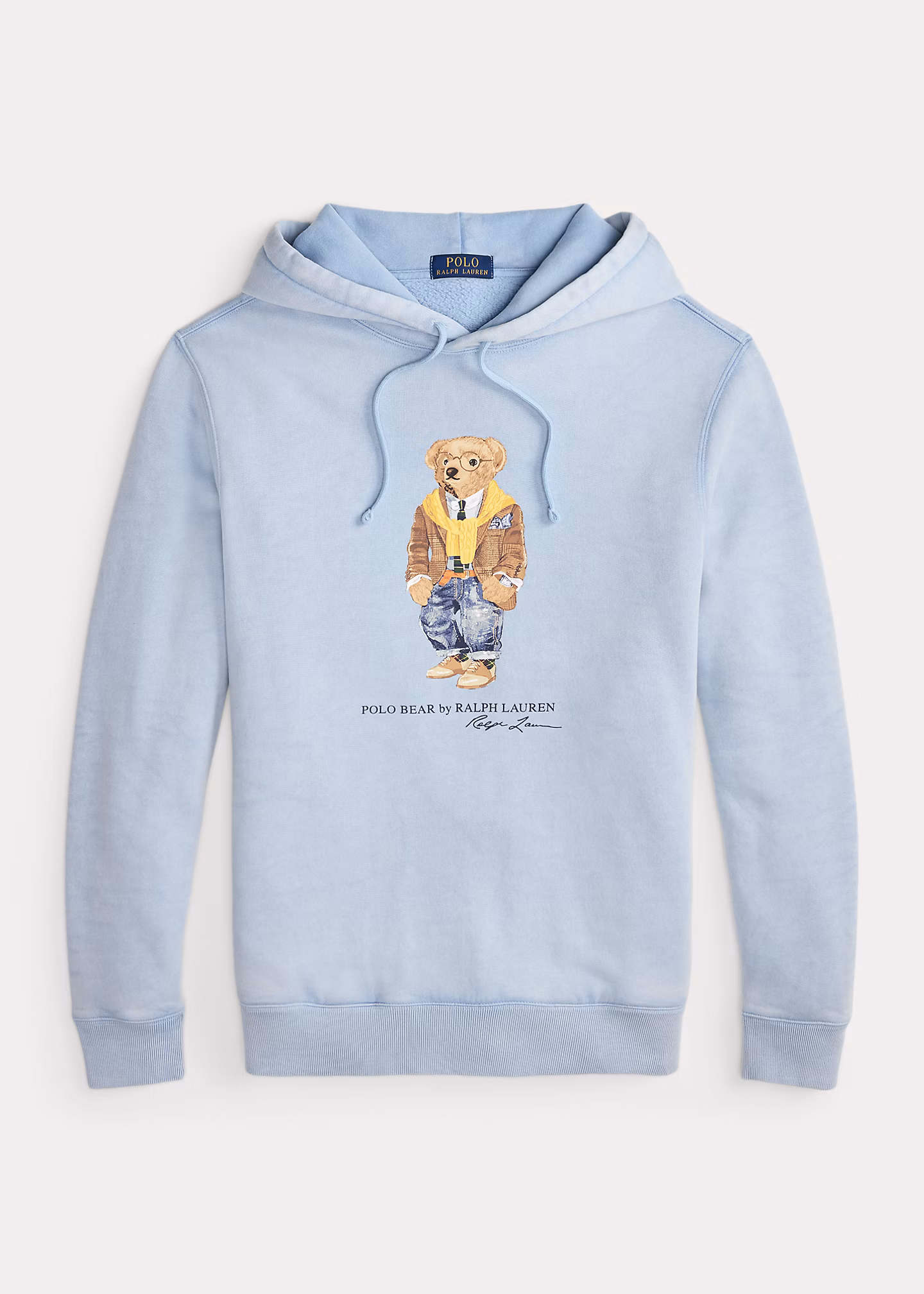 Fleece-Kapuzenpullover mit Polo Bear - RALPH LAUREN OUTLET