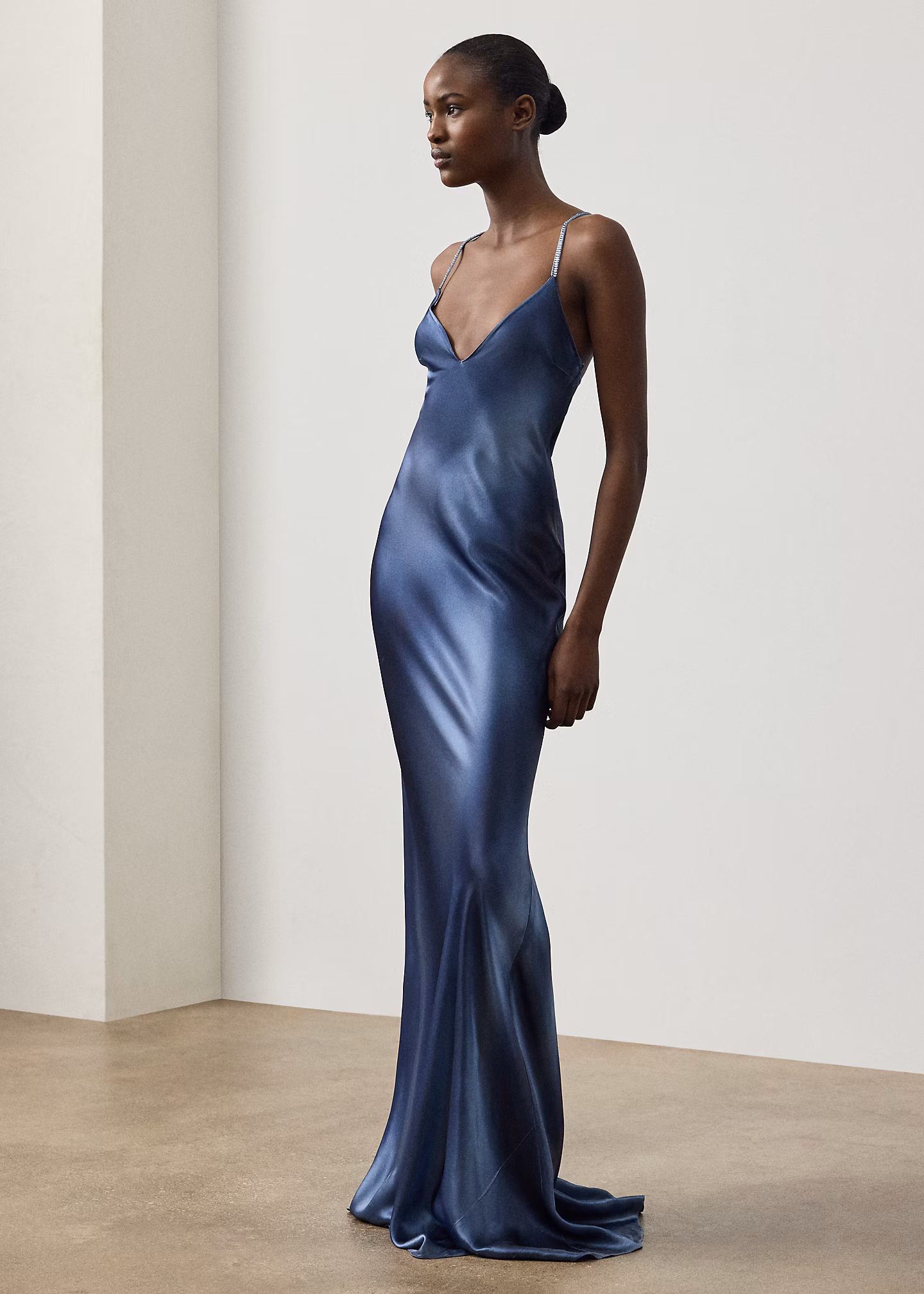 Abendkleid Autumn aus Charmeuse - RALPH LAUREN OUTLET