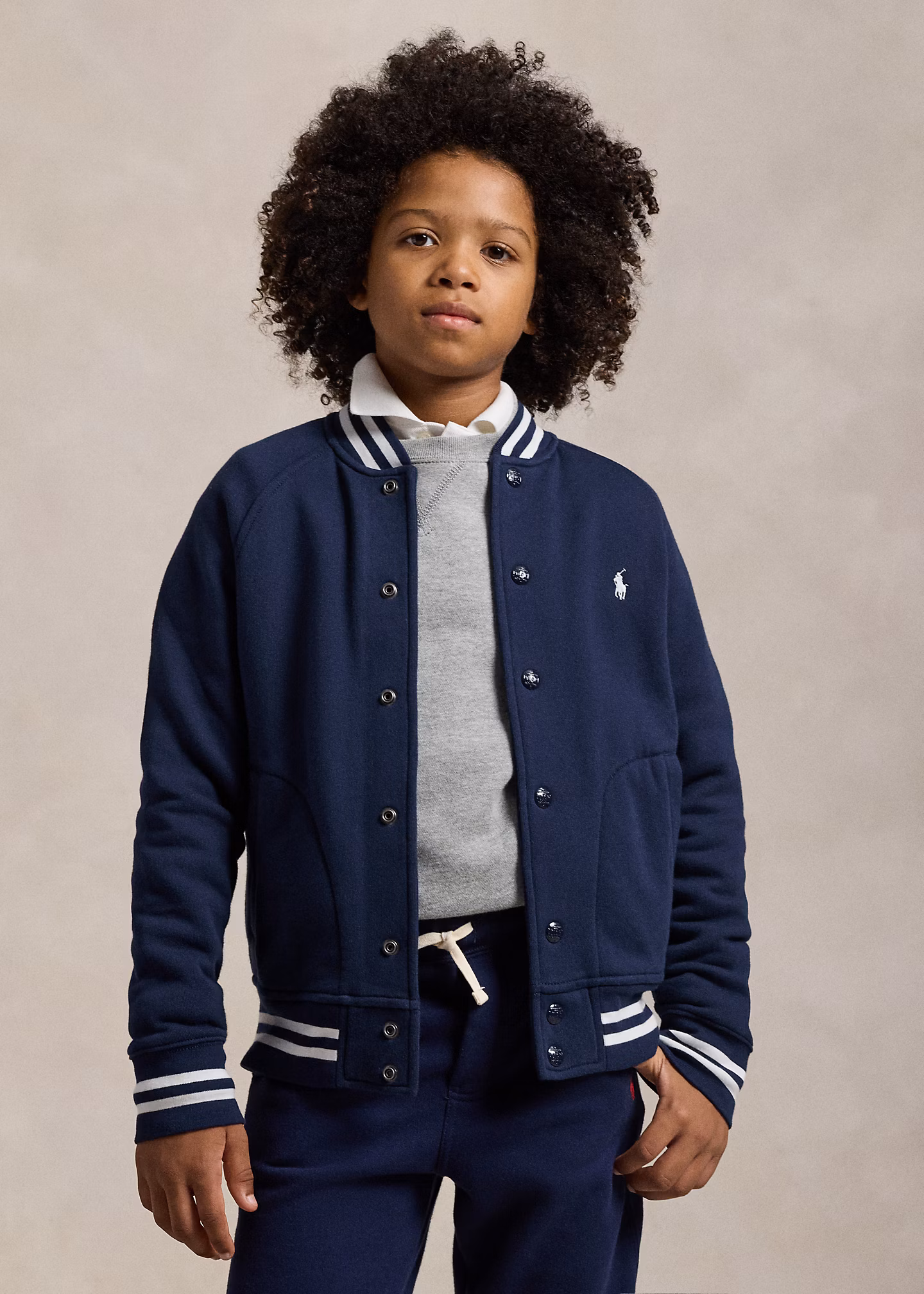 Fleece-Baseballjacke - RALPH LAUREN OUTLET