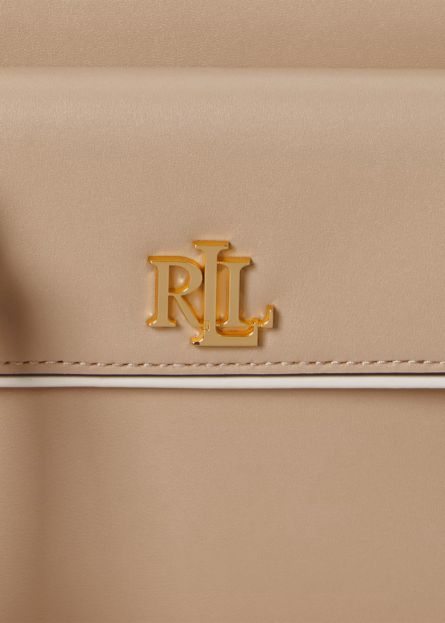 Zweifarbige Kameratasche Marcy aus Leder - RALPH LAUREN OUTLET