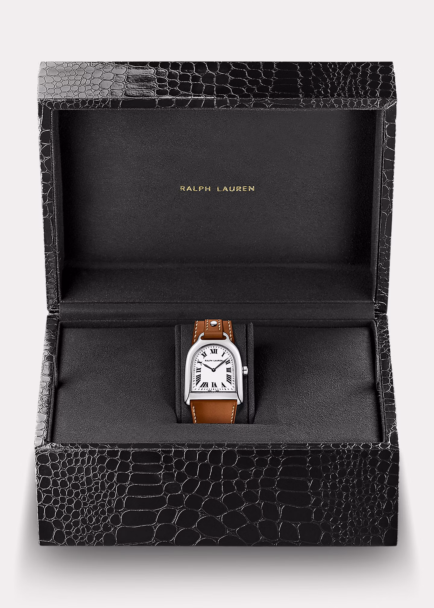 Uhr mit Edelstahlgehäuse - RALPH LAUREN OUTLET