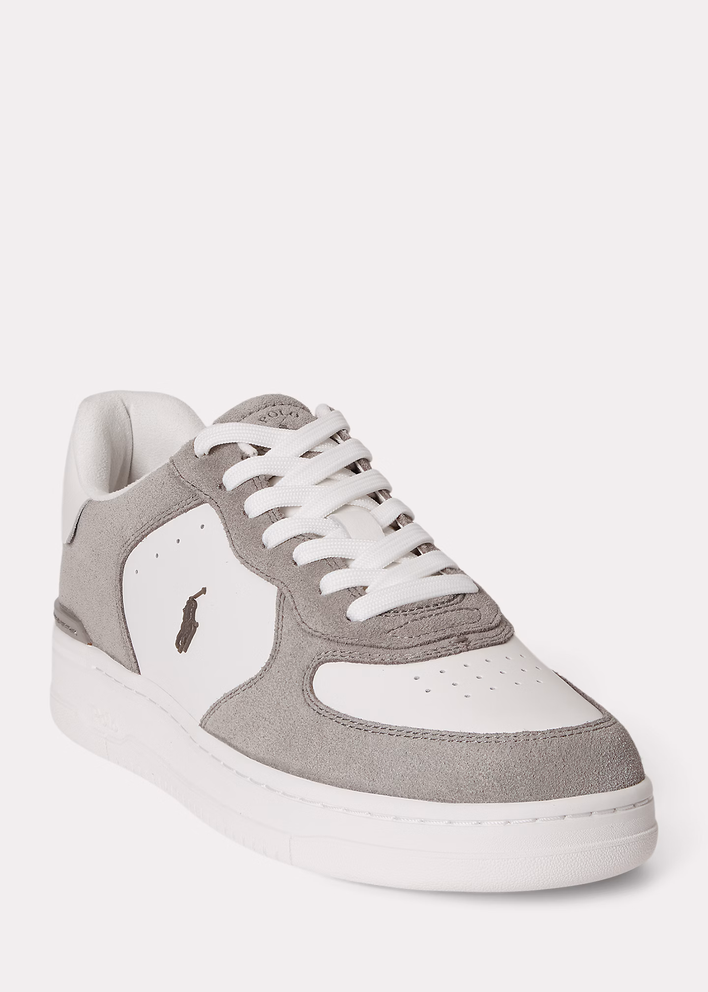 Leder-Wildleder-Sneaker Masters Court - RALPH LAUREN OUTLET