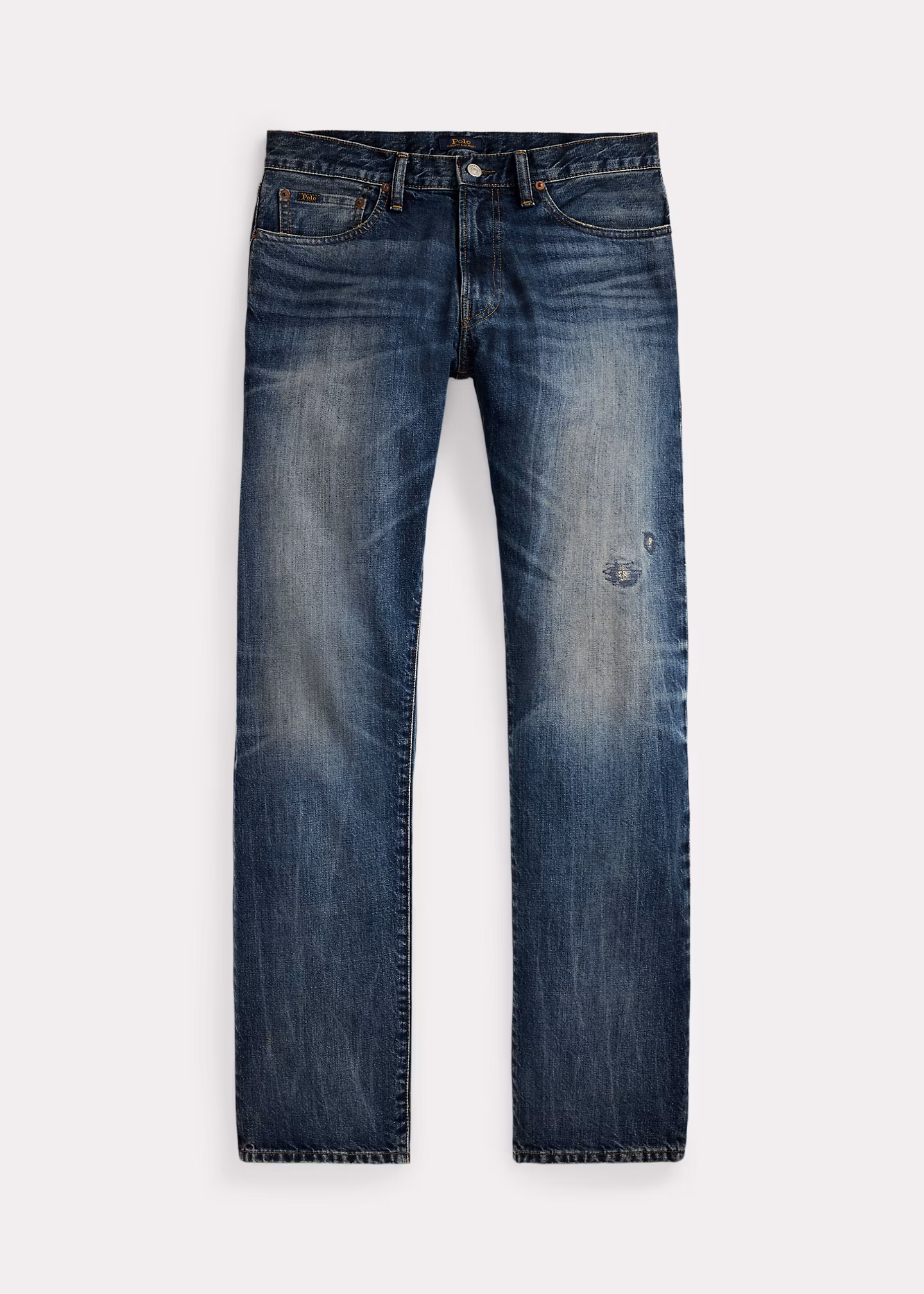 Straight-Fit Jeans Hampton in Used-Optik - RALPH LAUREN OUTLET