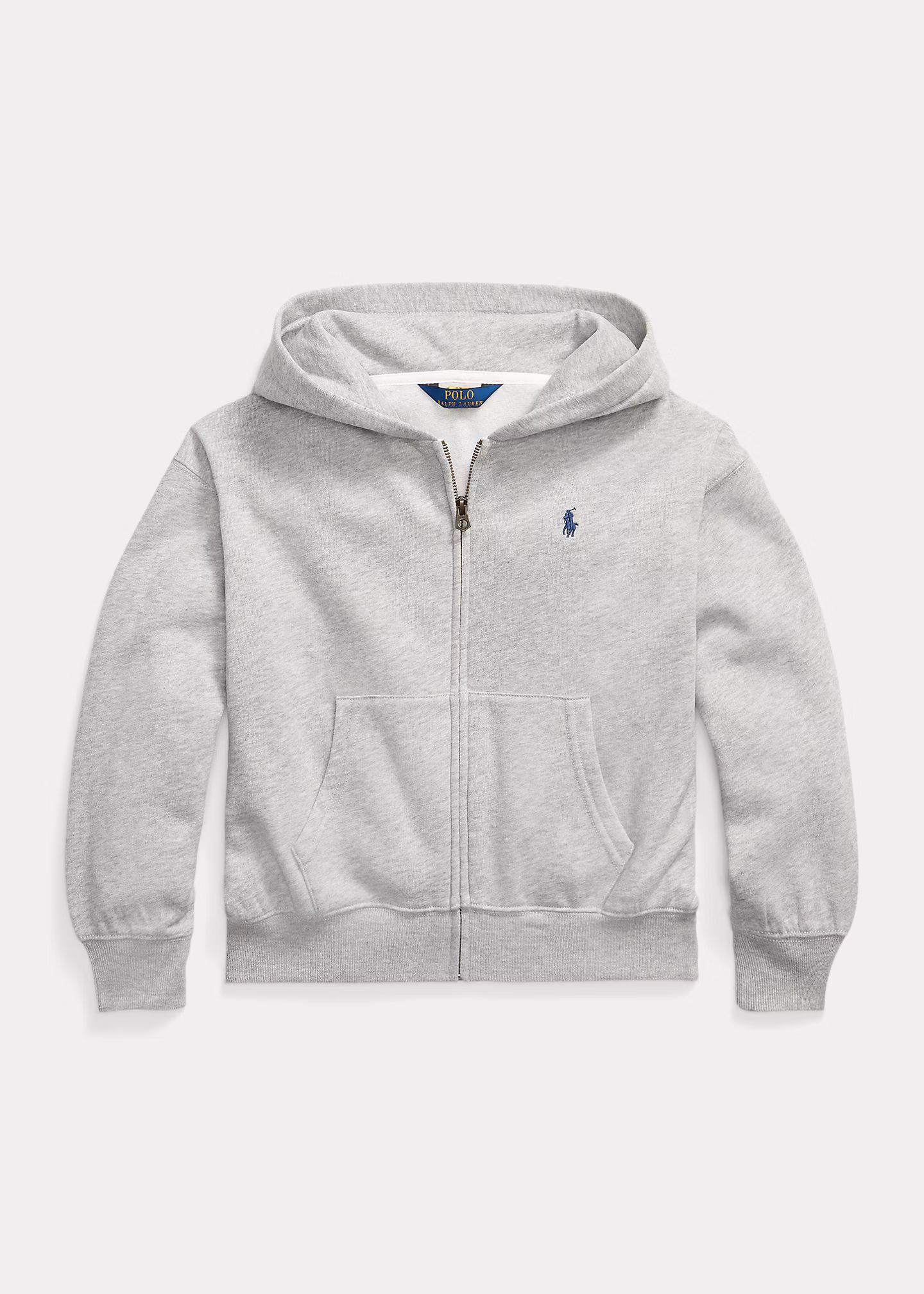 Fleece-Kapuzenjacke mit Reißverschluss - RALPH LAUREN OUTLET